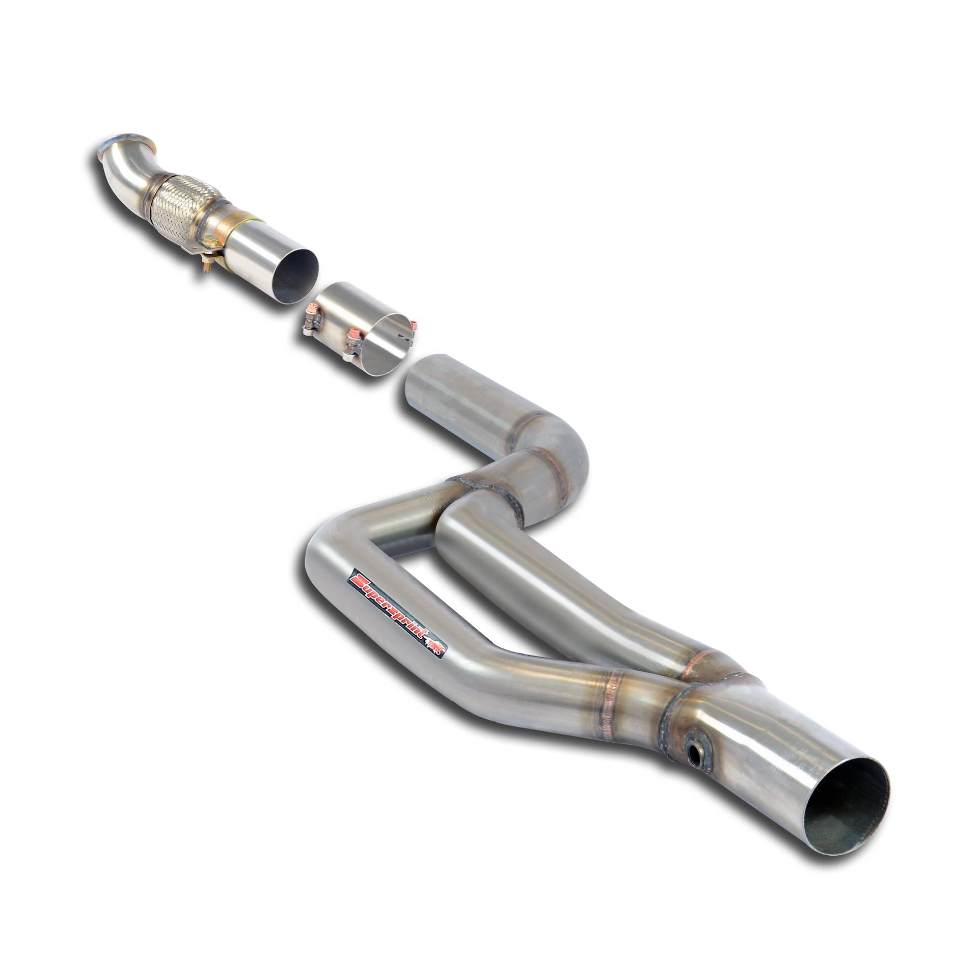 Front pipes right - left