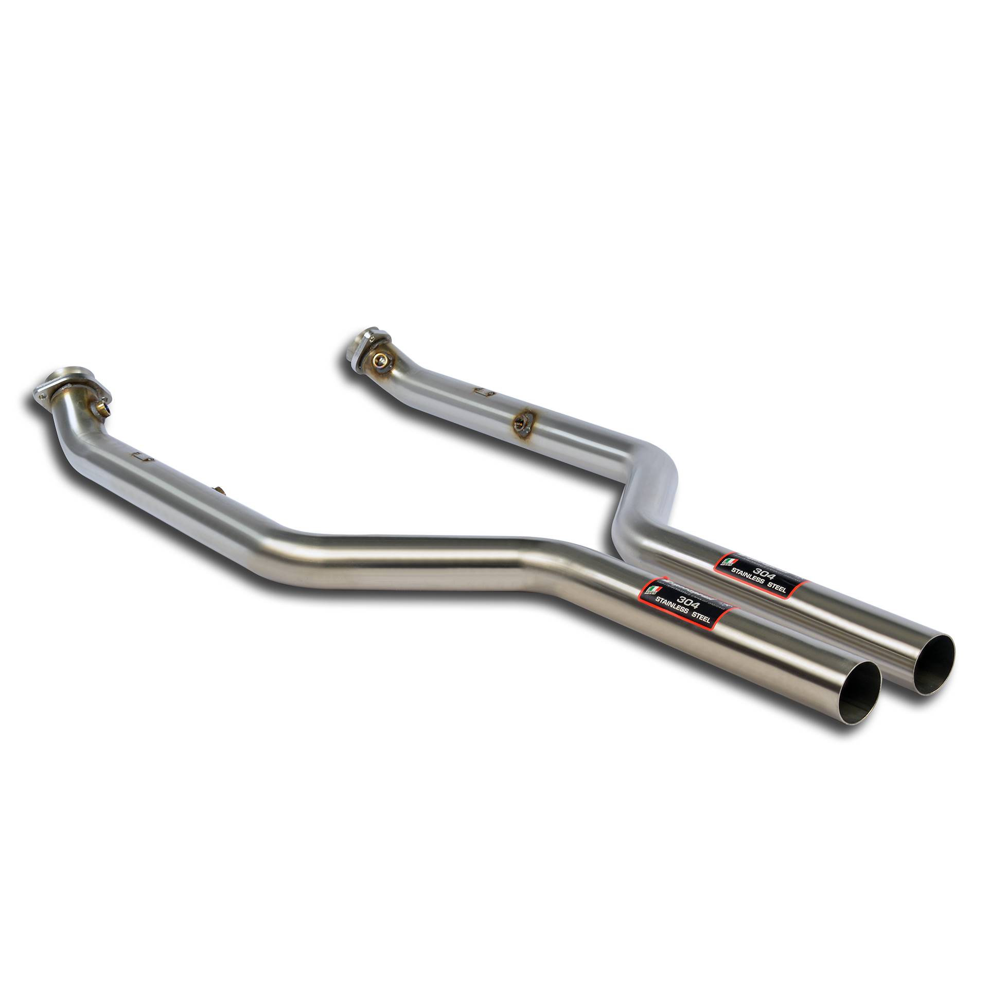 Downpipe kit Right - Left (Replaces catalytic converter)