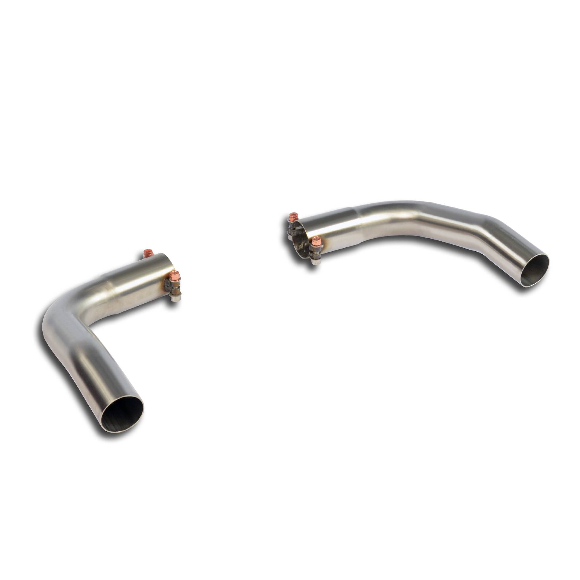 Exit pipes kit Right - Left for OEM endpipes