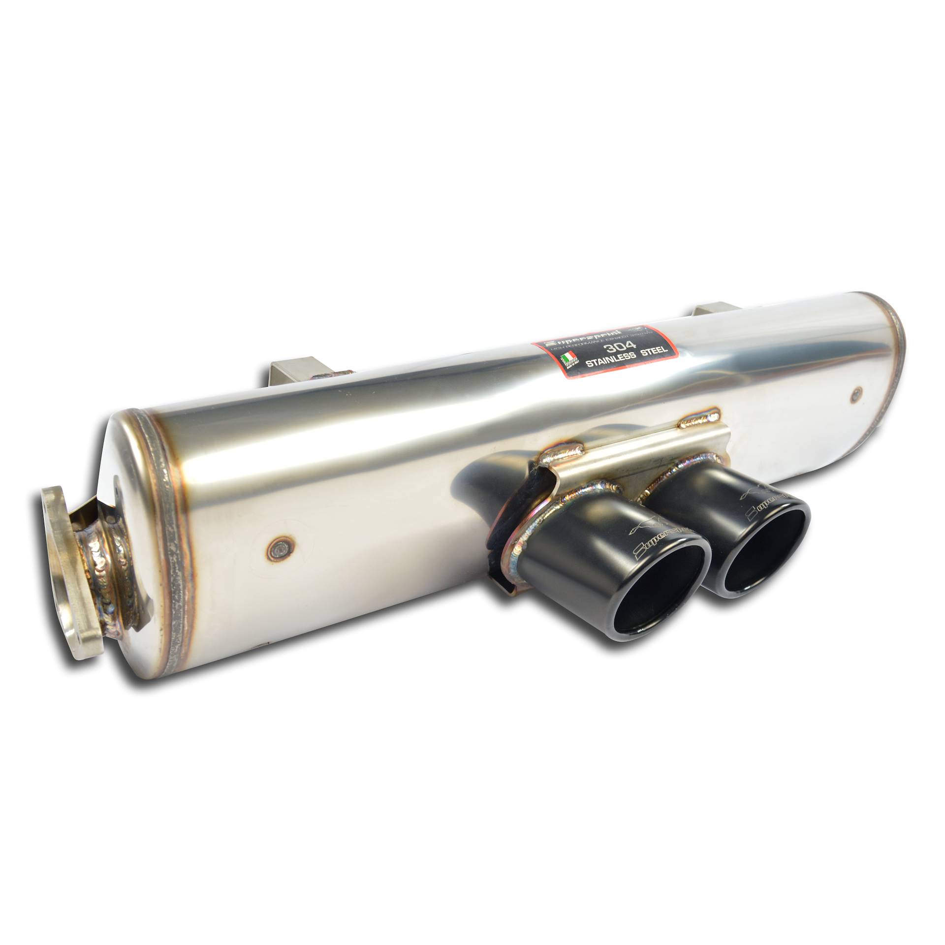 Center exhaust OO 90 Gun Metal Grey