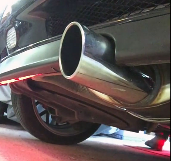 Rear exhaust O 80