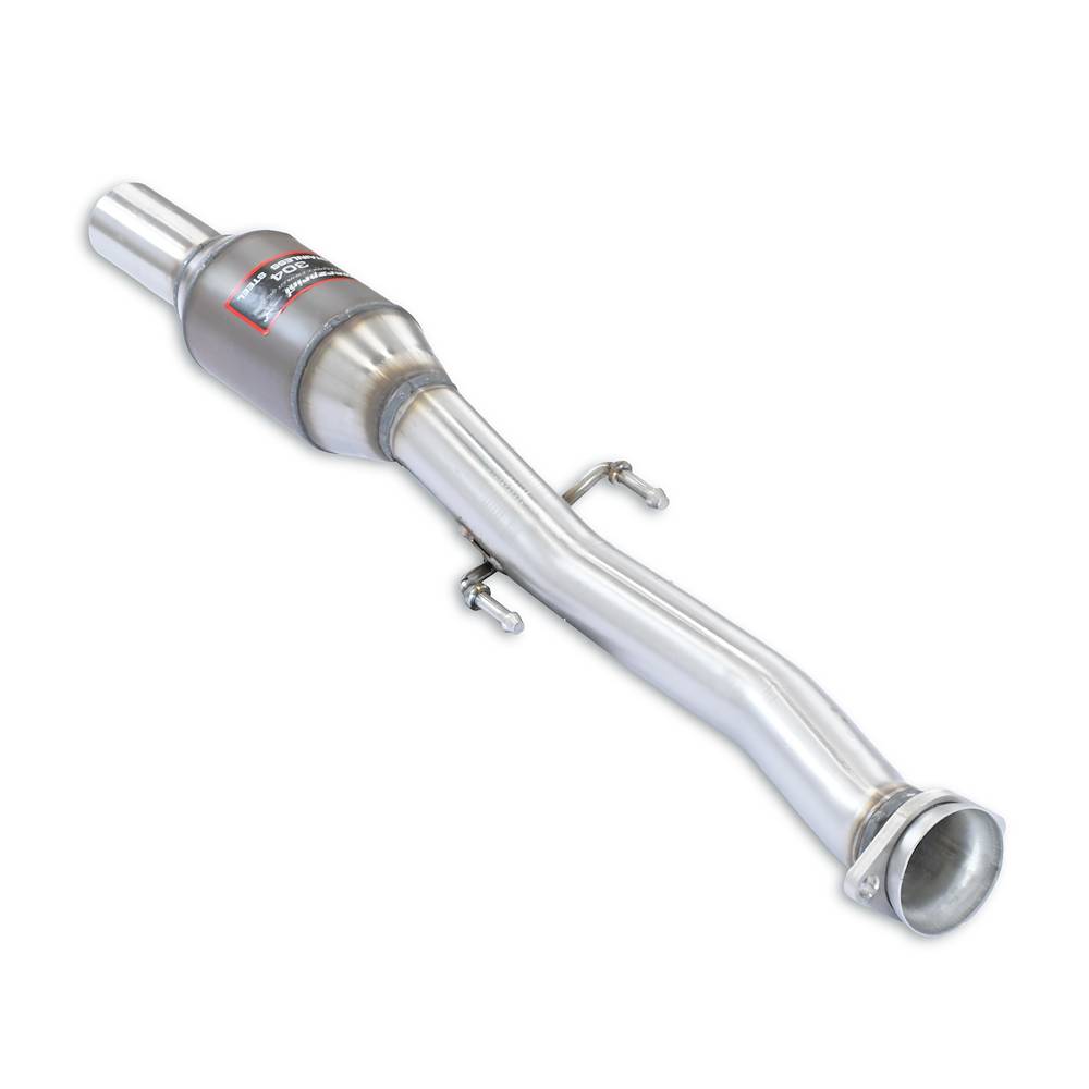 Front pipe with Metallic catalytic converter