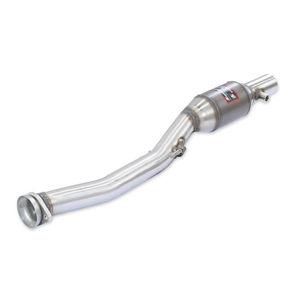 Front pipe with Metallic catalytic converter
