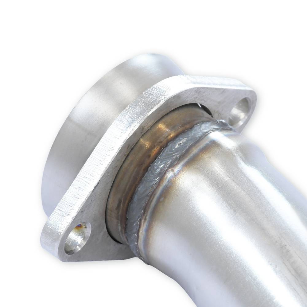 Scarico anteriore con catalizzatore metallico