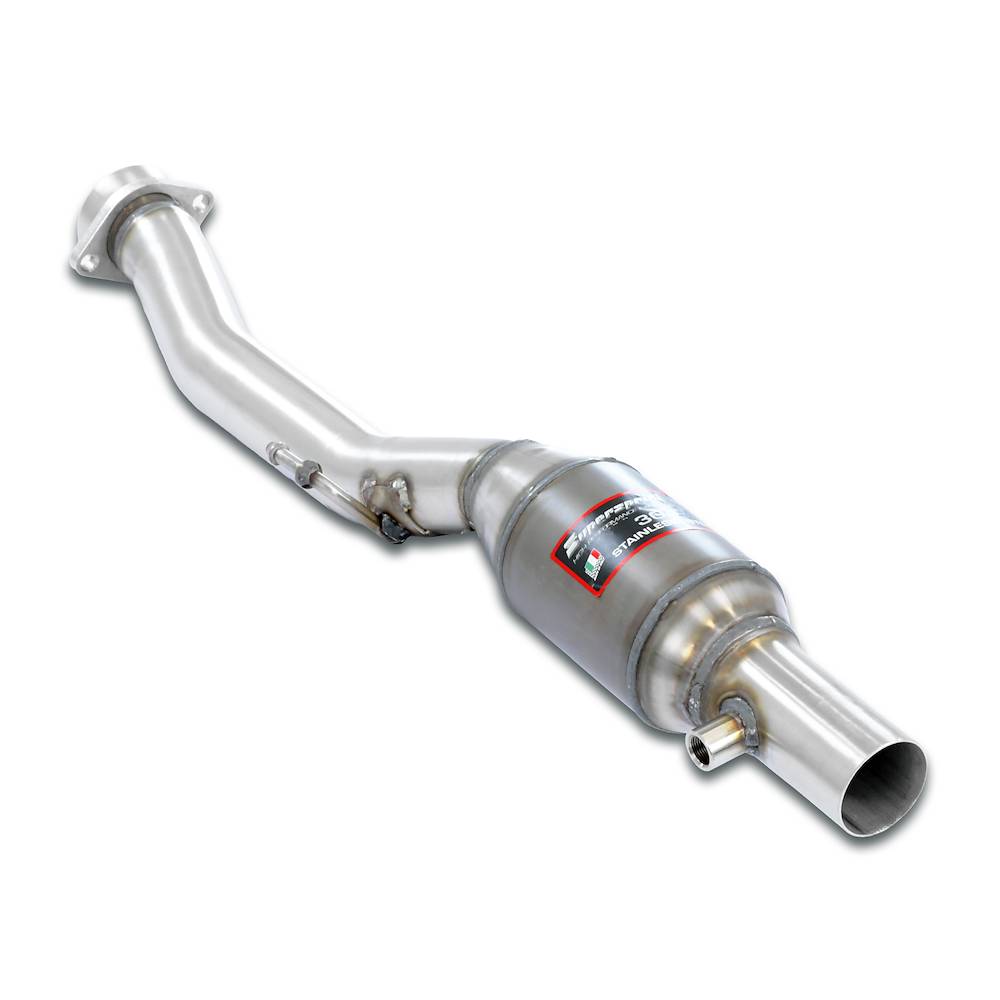 Front pipe with Metallic catalytic converter
