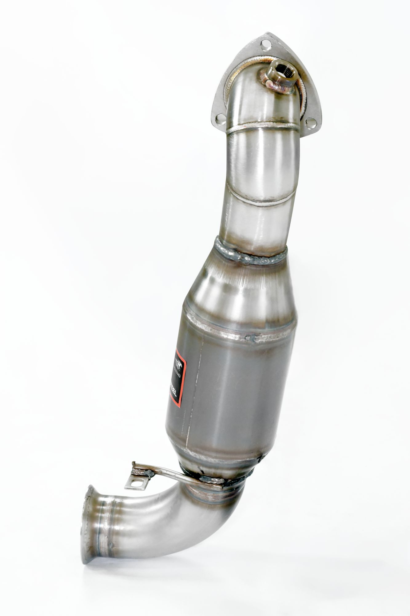 Turbo downpipe kit with Metallic catalytic 100CPSI