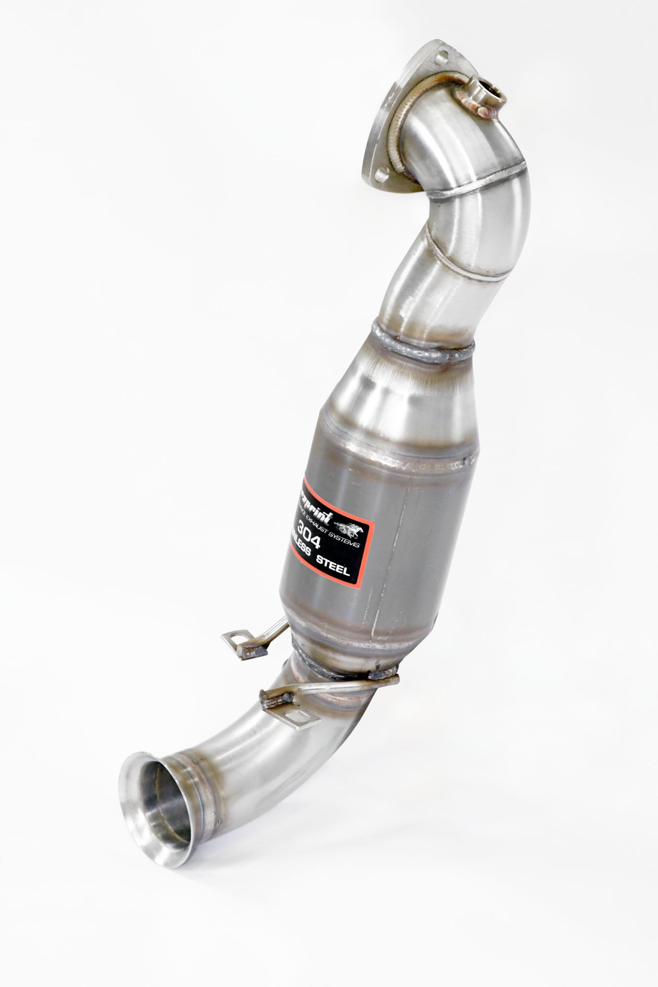 Turbo downpipe kit with Metallic catalytic 100CPSI