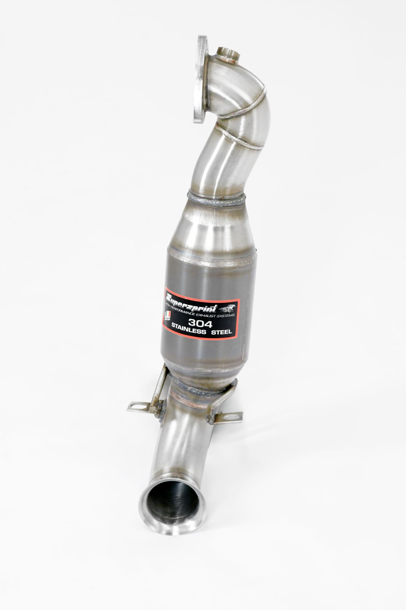 Downpipe + catalizzatore metallico 100CPSI