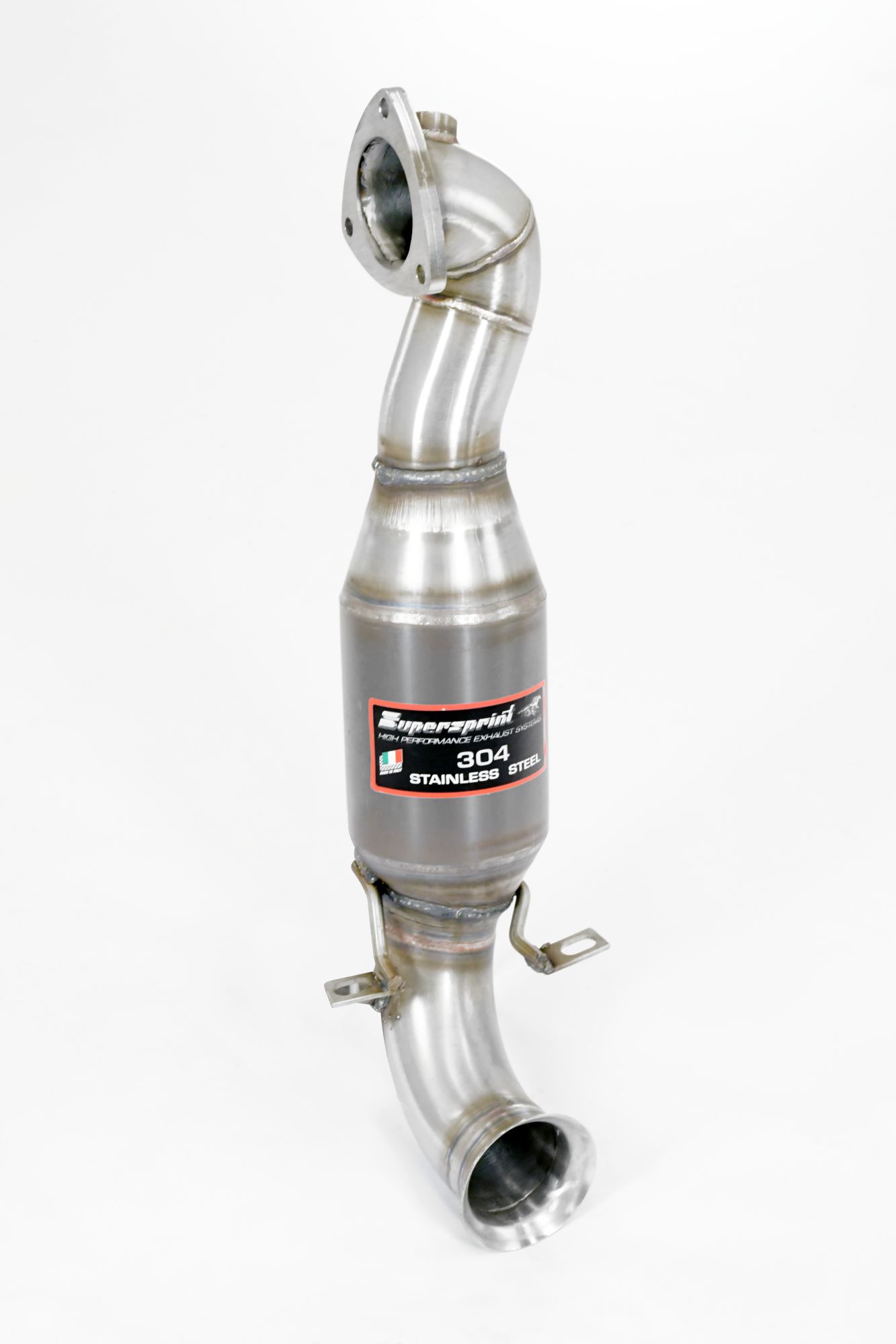 Turbo downpipe kit with Metallic catalytic 100CPSI