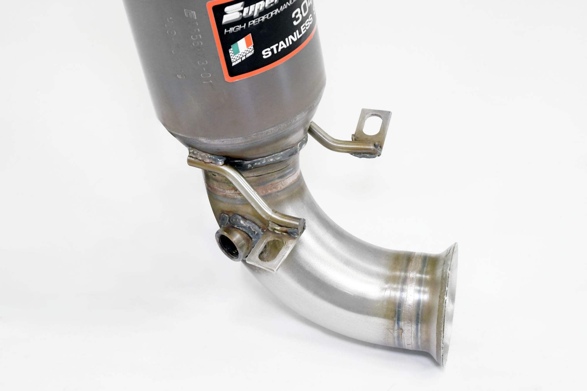Turbo downpipe kit with Metallic catalytic 100CPSI
