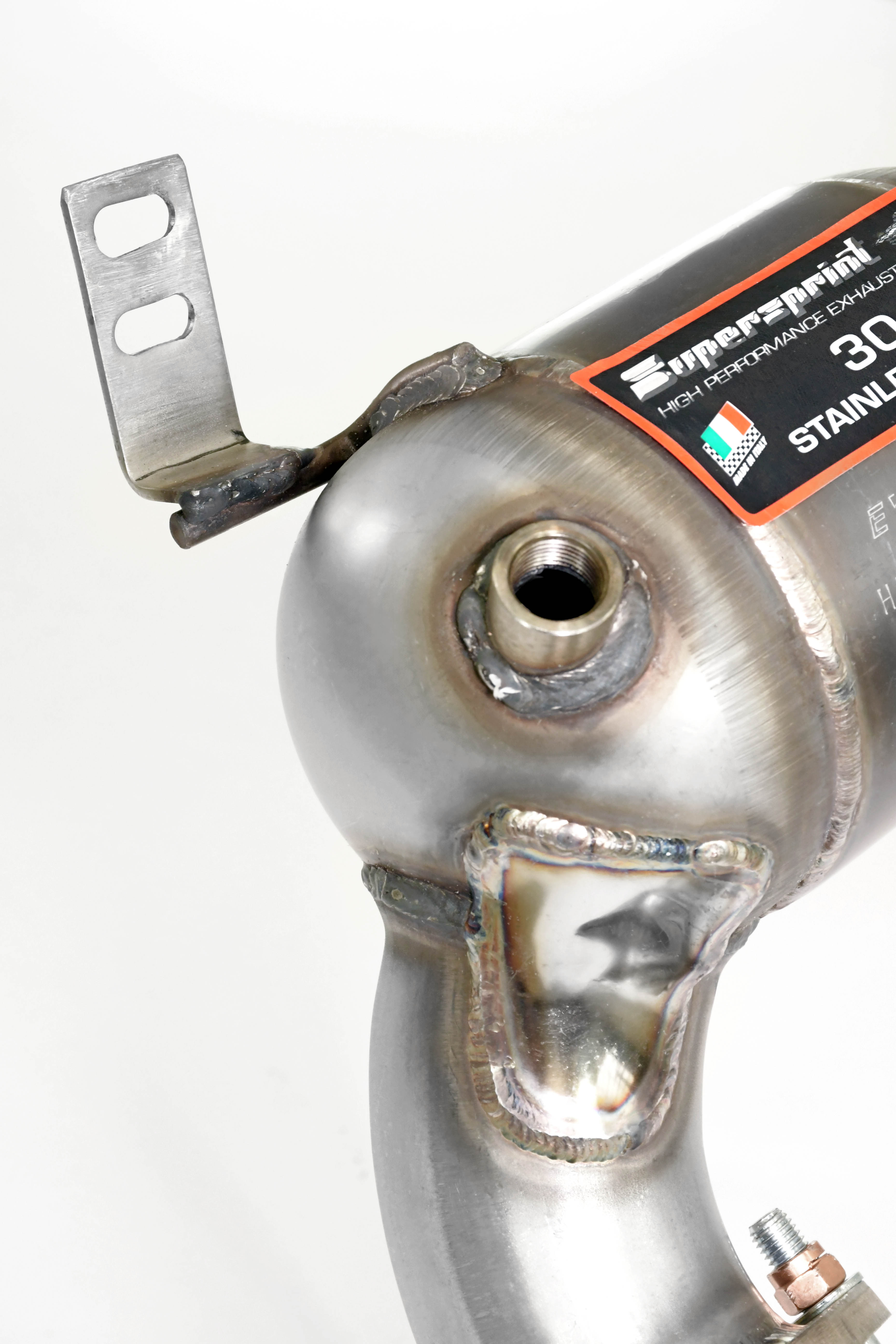 Turbo downpipe kit + Metallic catalytic converter