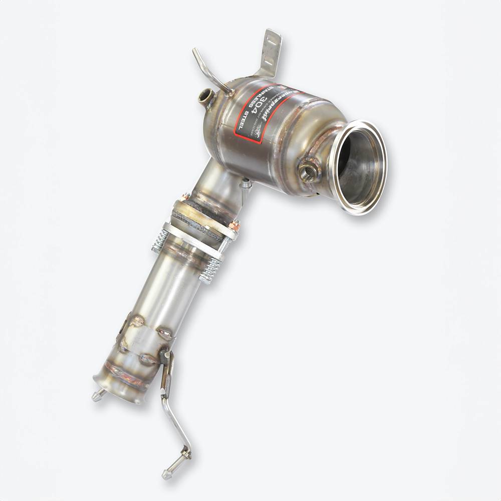 Tubo turbina con catalizzatore metallico