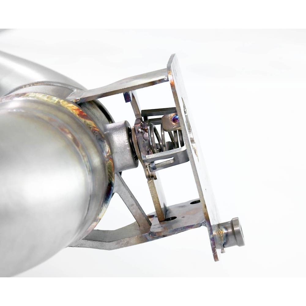 Rear exhaust with valve Right - Left for the Stock end tips