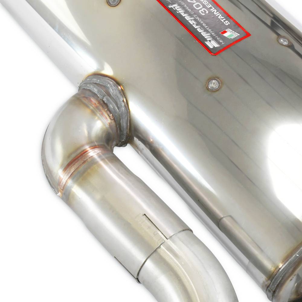 Rear exhaust with valve Right - Left for the Stock end tips