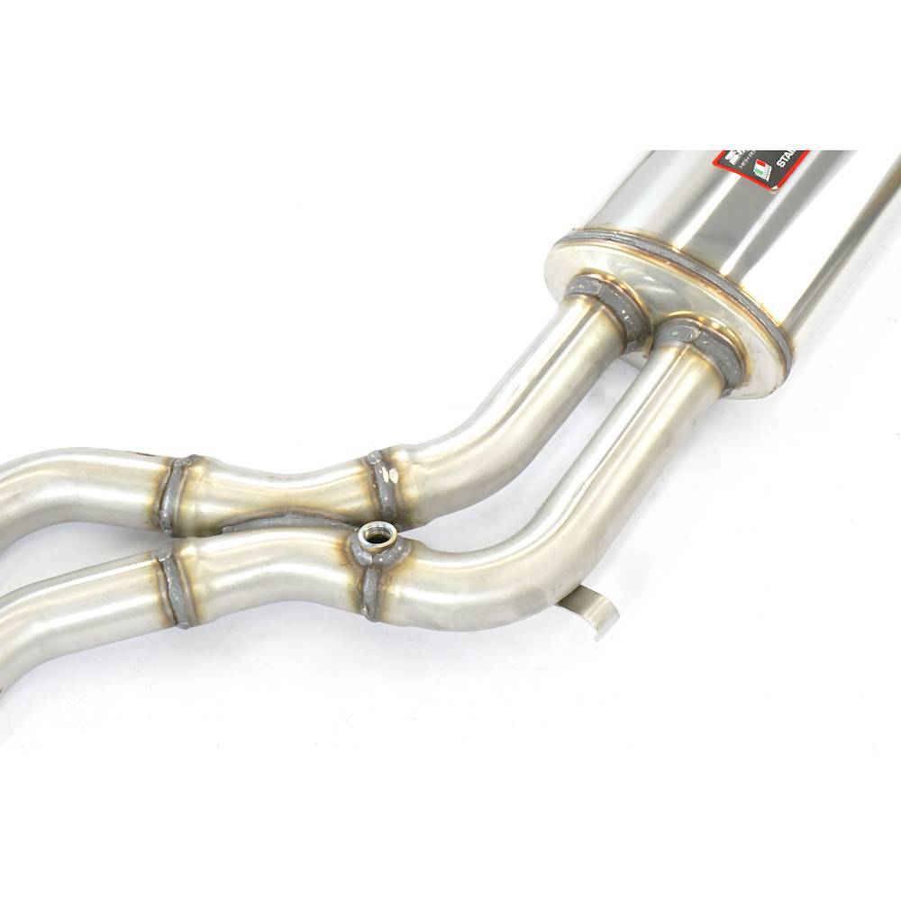 Front exhaust (LHD)