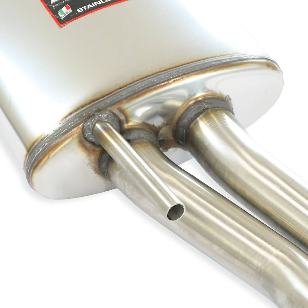 Centre + rear exhaust Stealth