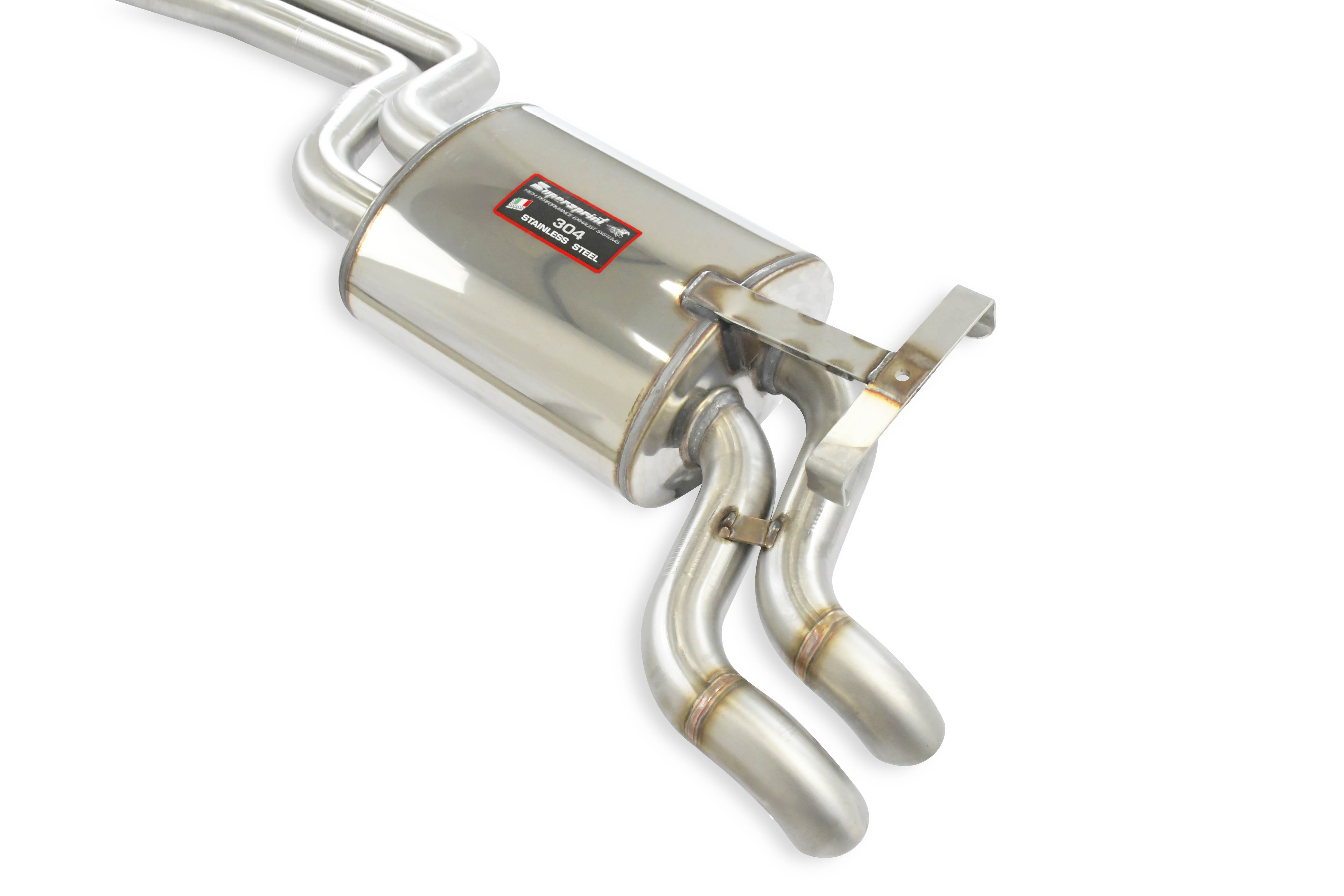 Centre + rear exhaust Stealth