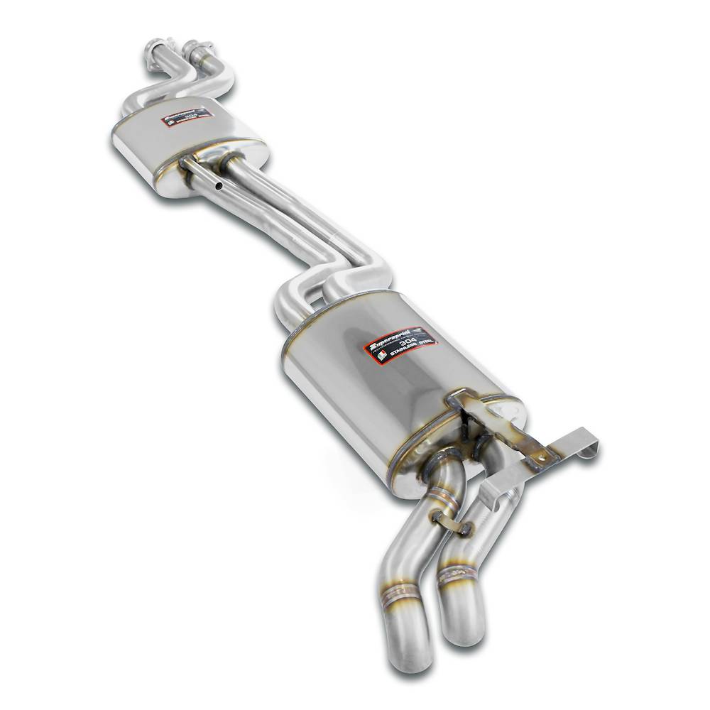 Mittelschalldämpfer + Endschalldämpfer "Stealth"