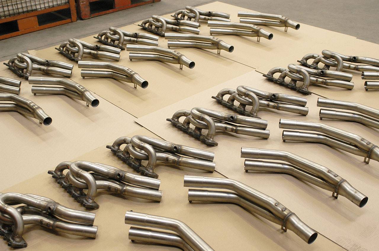 Manifold + Y-Pipe (Left Hand Drive)