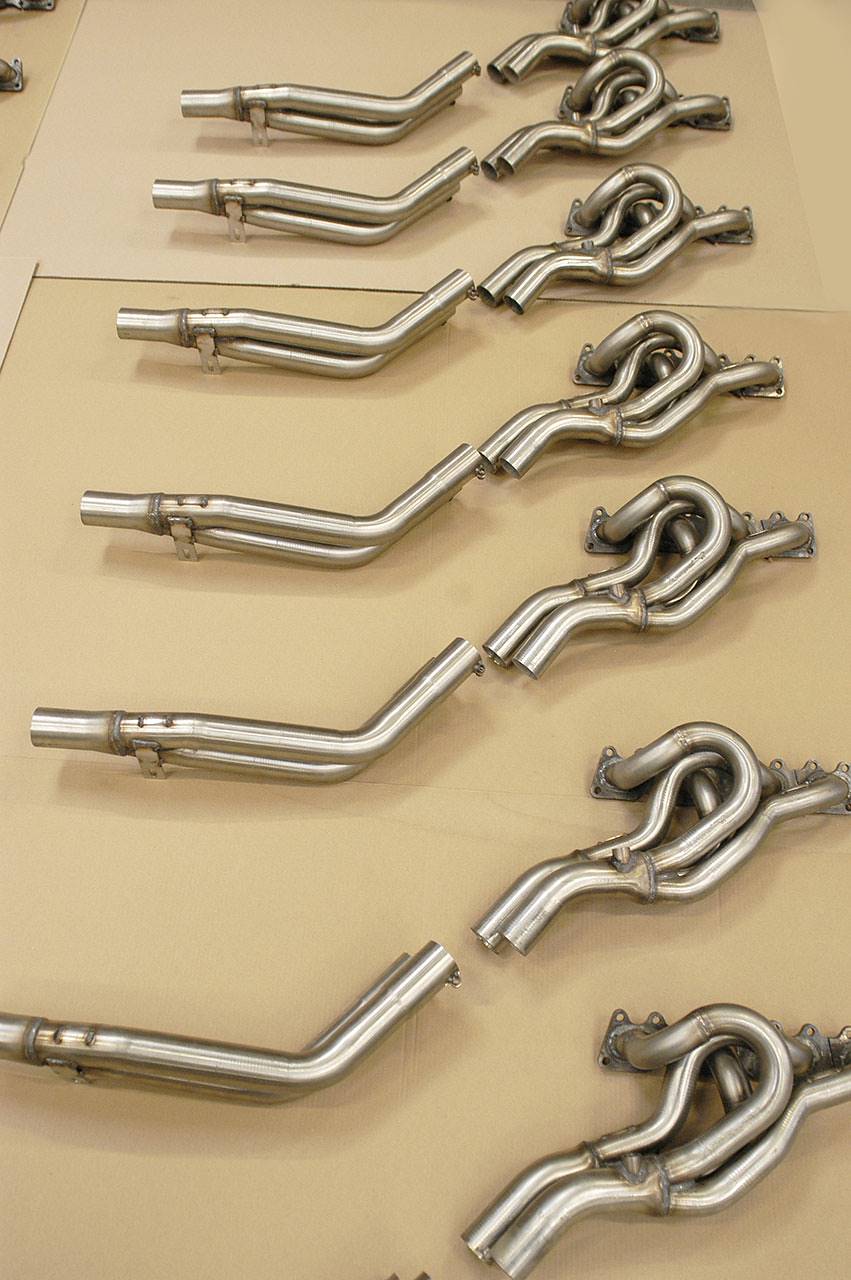 Collettore + Y-Pipe (Guida a sinistra)