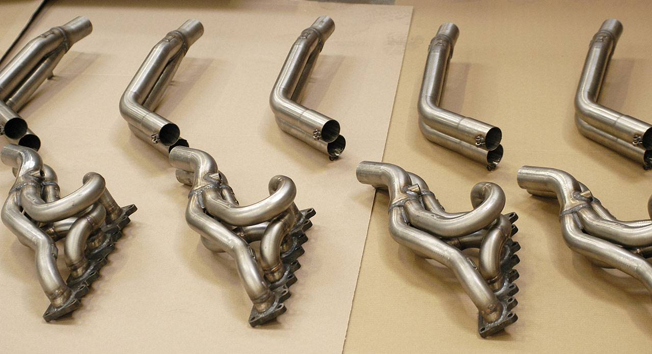 Manifold + Y-Pipe (Left Hand Drive)