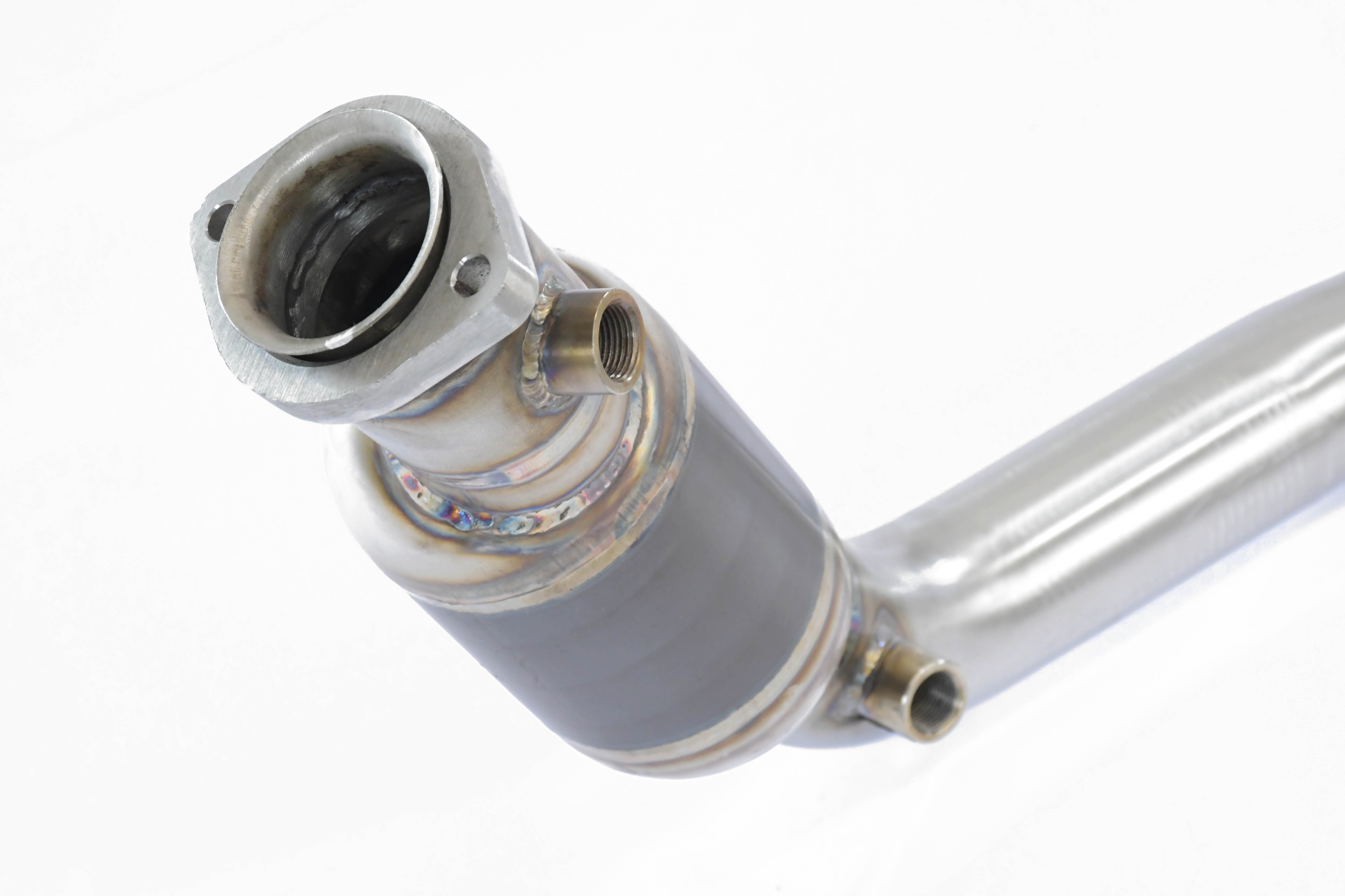 Downpipe Rechts + Vorderrohr + Primär Sport Metallkatalysator