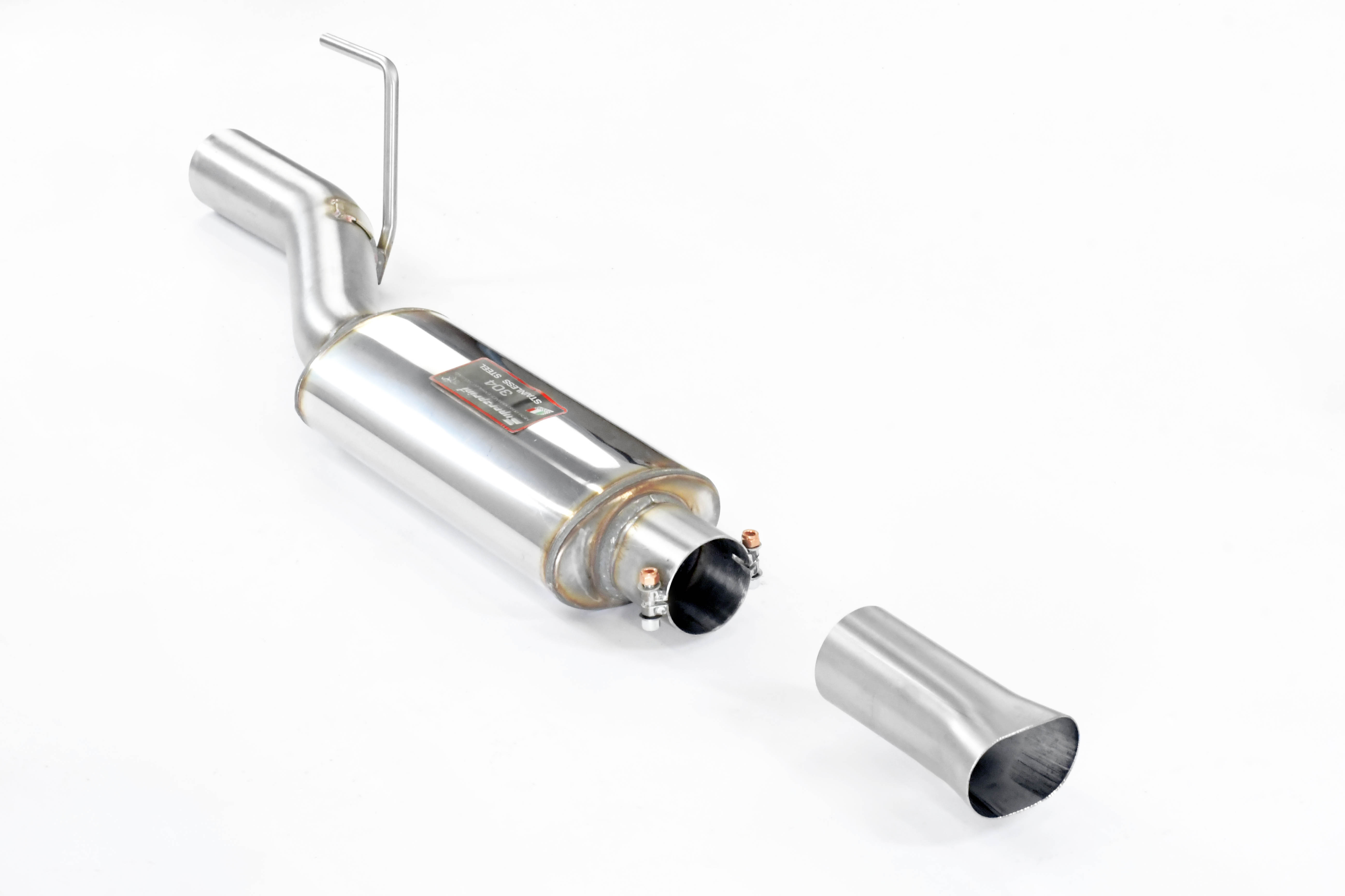 Centre exhaust (Weld on connection)