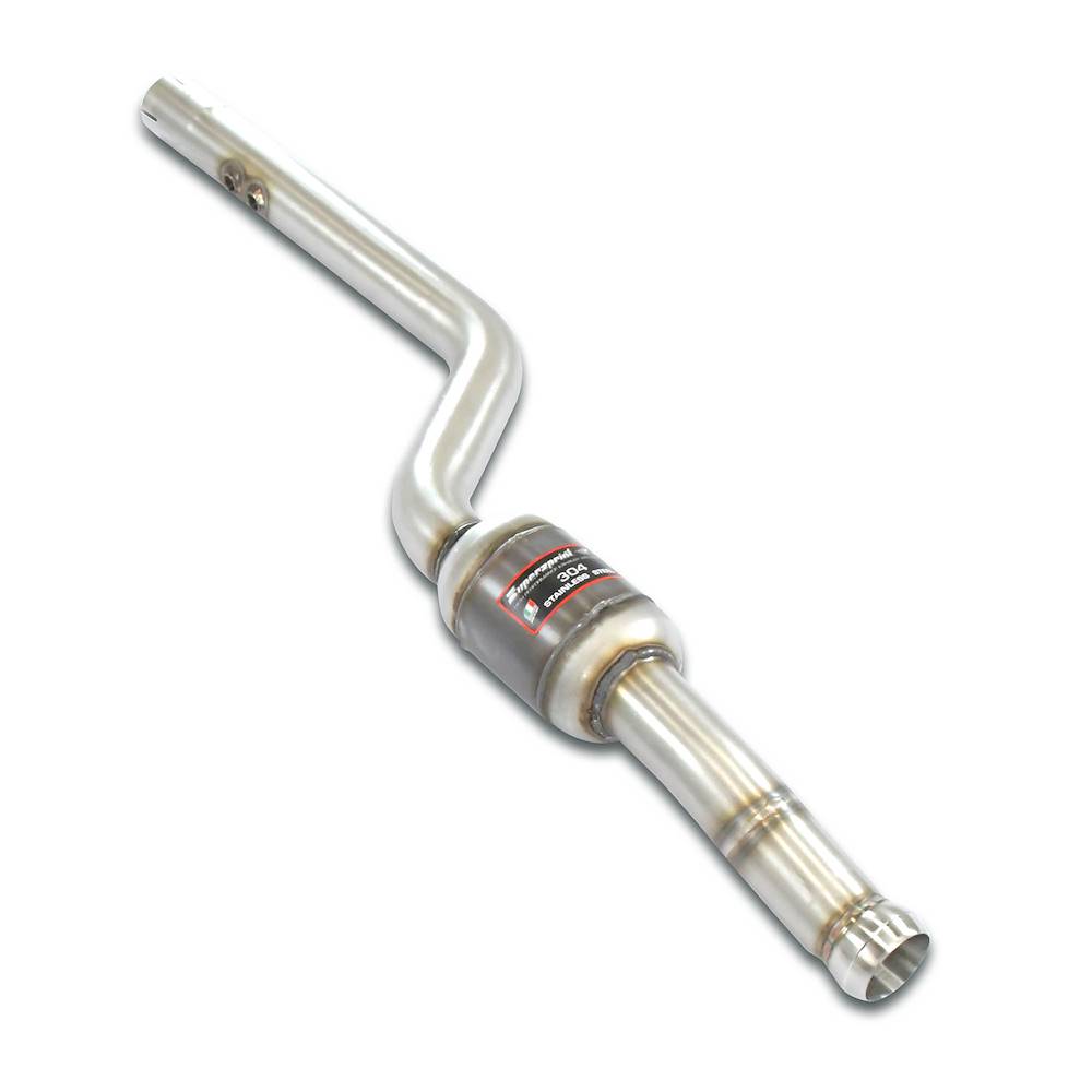 Front Front pipe (Right) with HJS metallic catalytic, 100CPSI