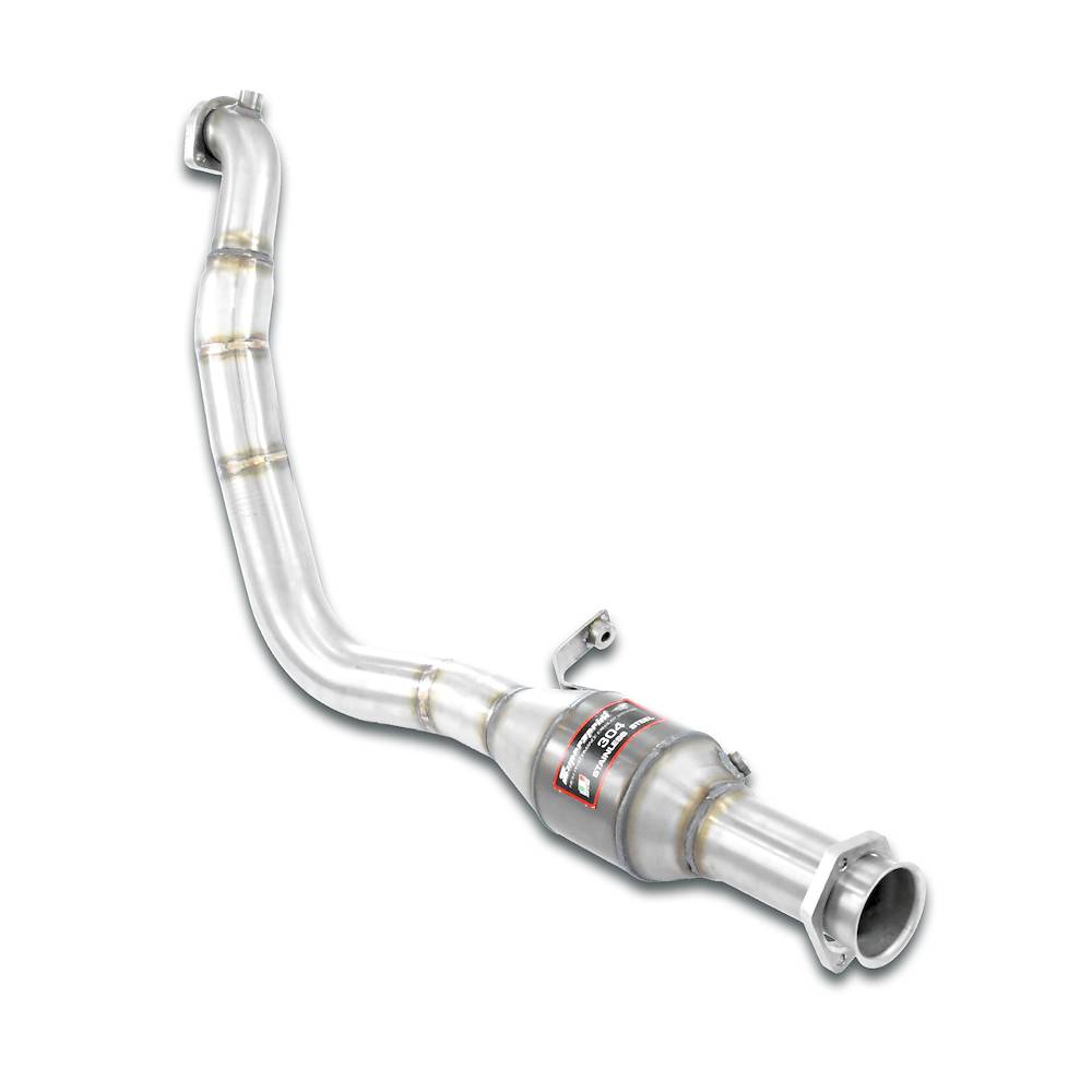 Downpipe Sinistro + Catalizzatore metallico