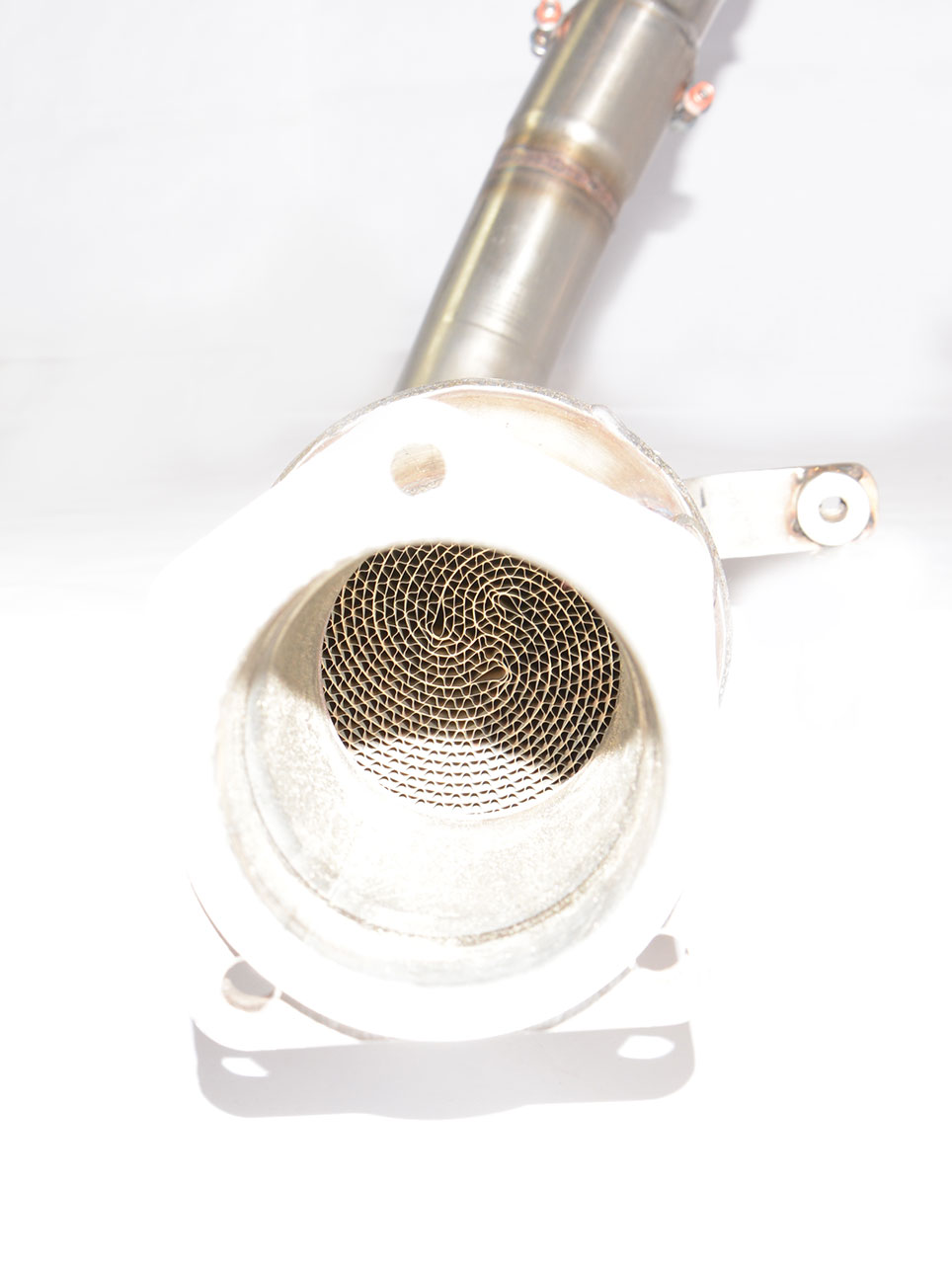 Downpipe Sinistro + Catalizzatore metallico