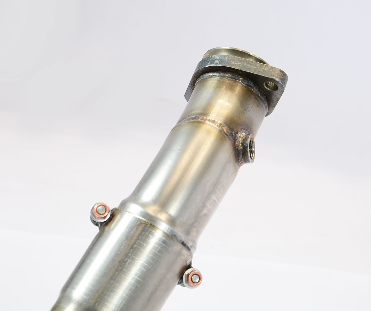 Downpipe Sinistro + Catalizzatore metallico