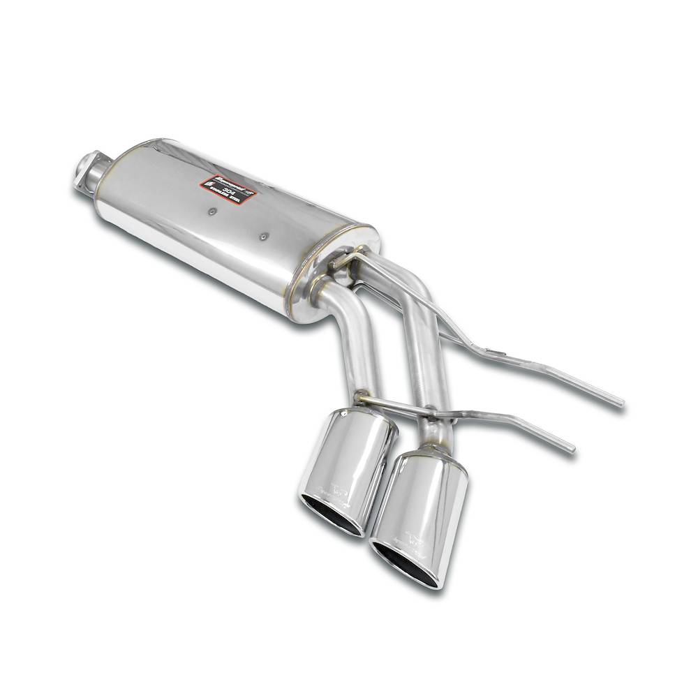 Rear exhaust Left "Race" 120x80