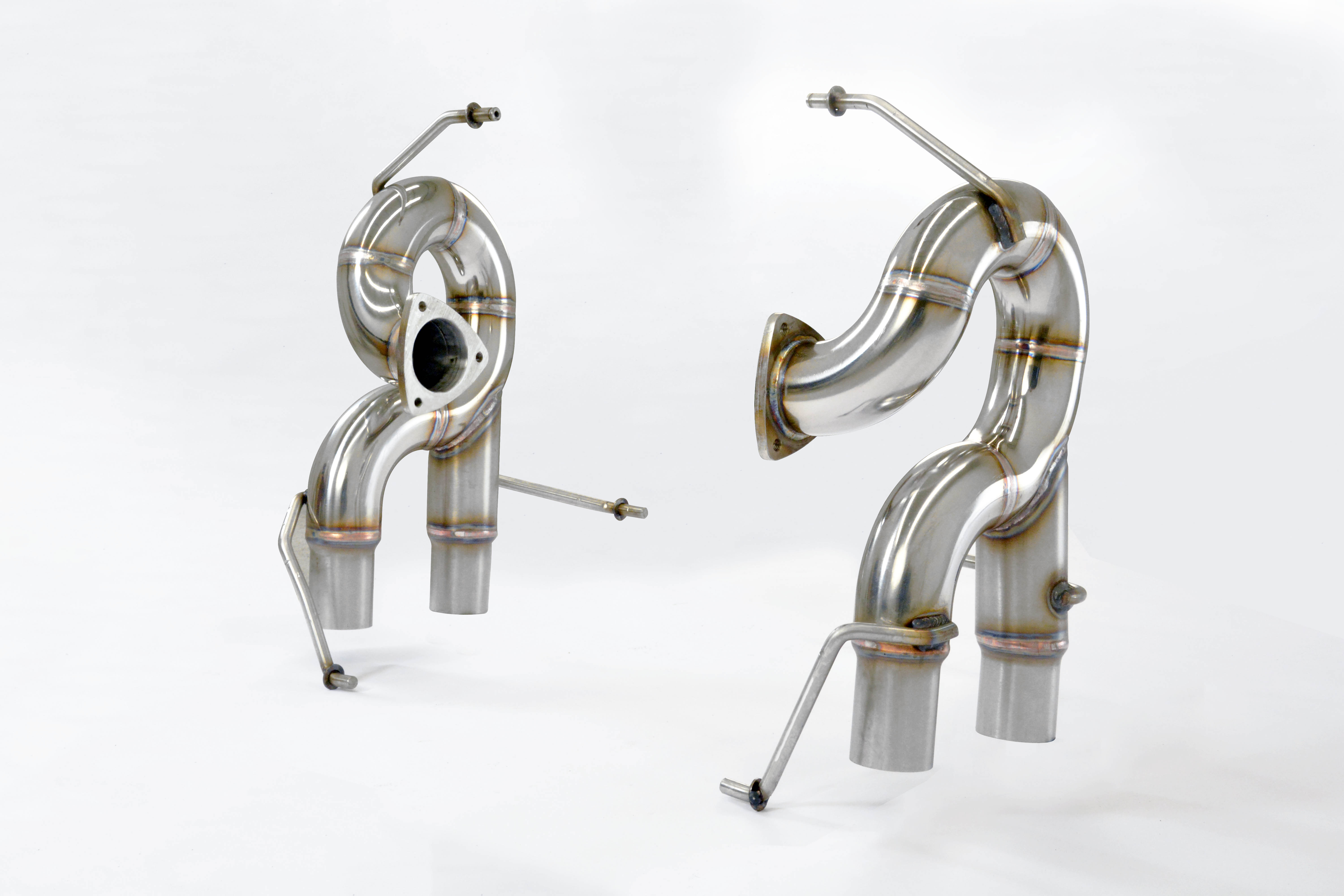 Right & left muffler delete kit