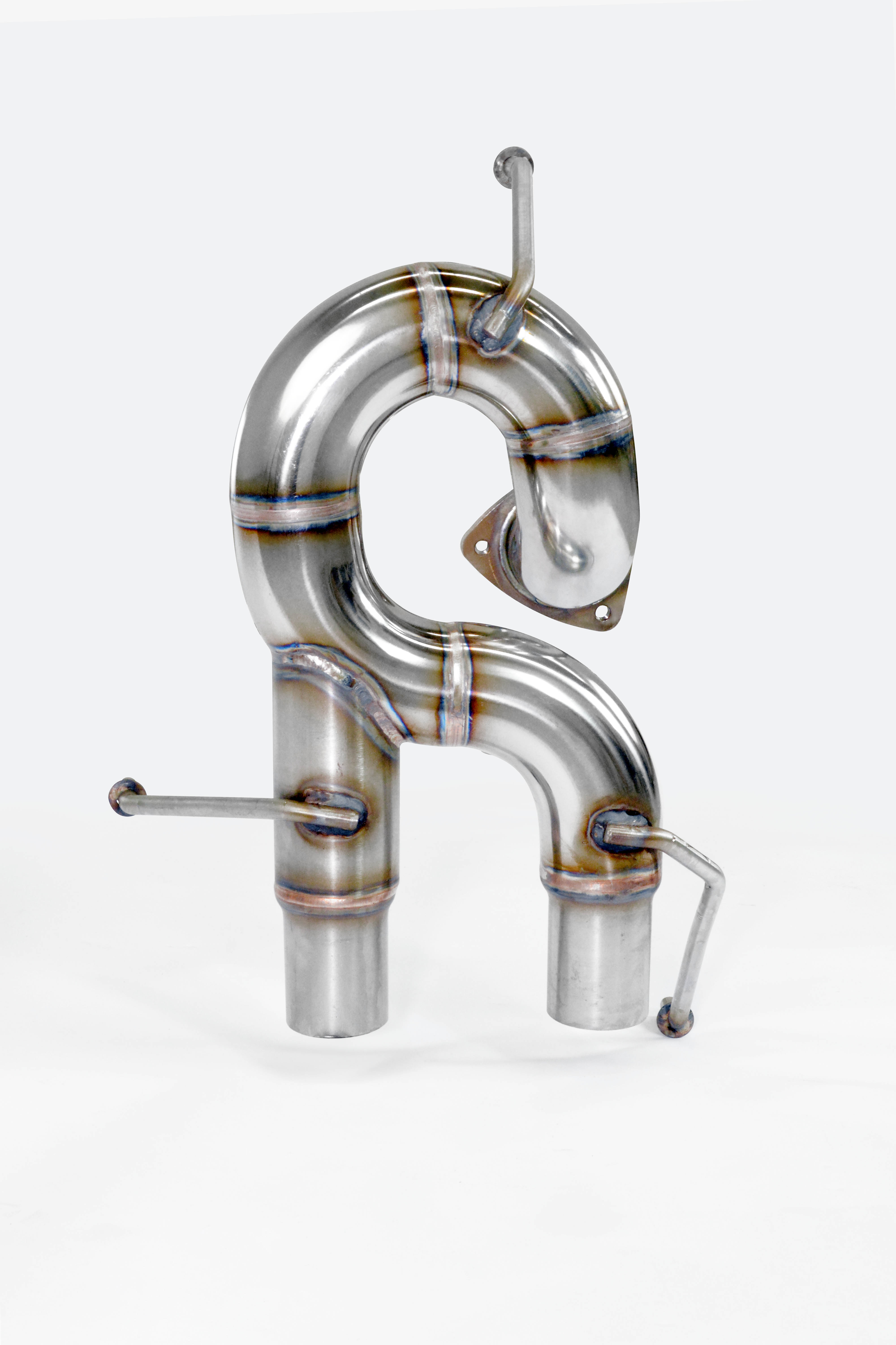 Right & left muffler delete kit