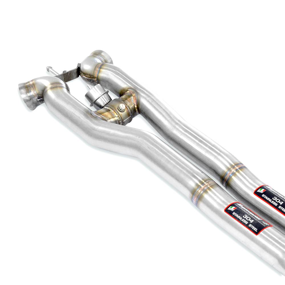 H-Pipe Mid Section with valve