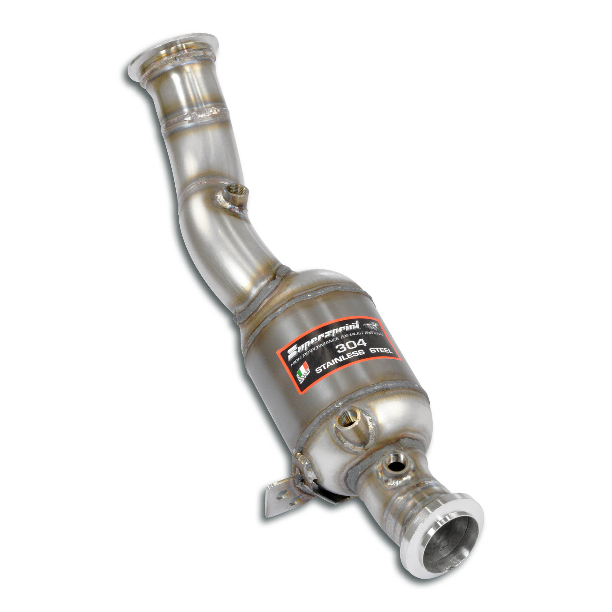 Downpipe Right + Metallic catalytic converter