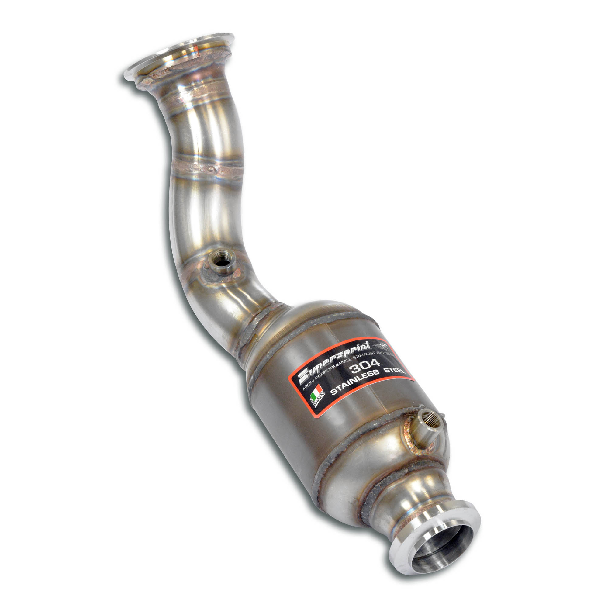 Downpipe Links + Sport Metallkatalysator