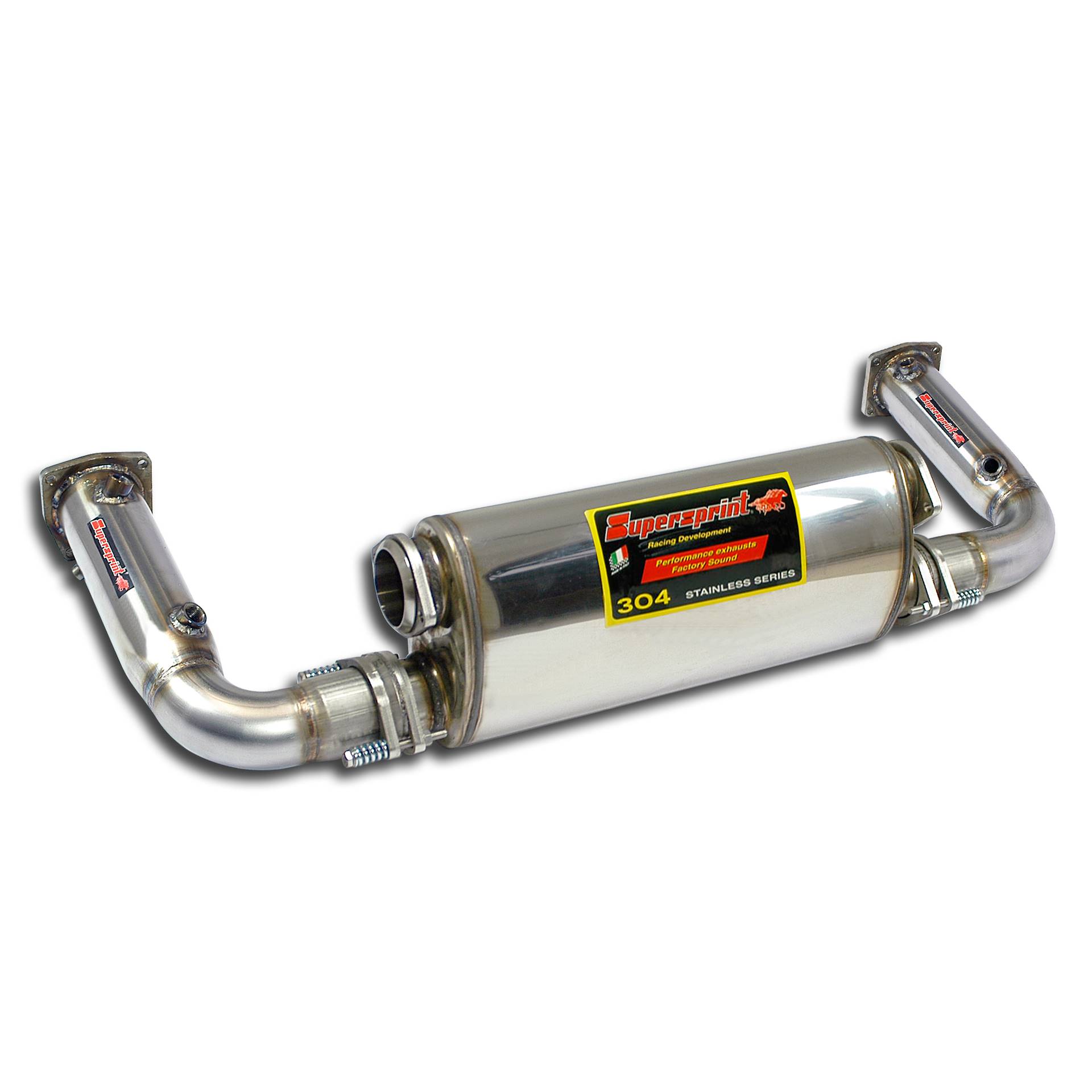 Rear exhaust Right - Left Sport (Replaces catalytic converter)
