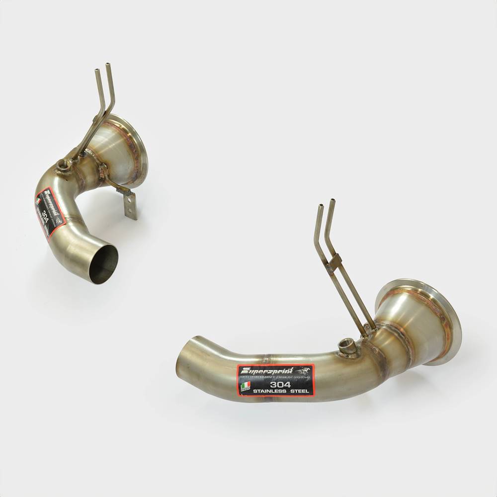 Kit downpipe Destro + Sinistro (Elimina catalizzatore + GPF)