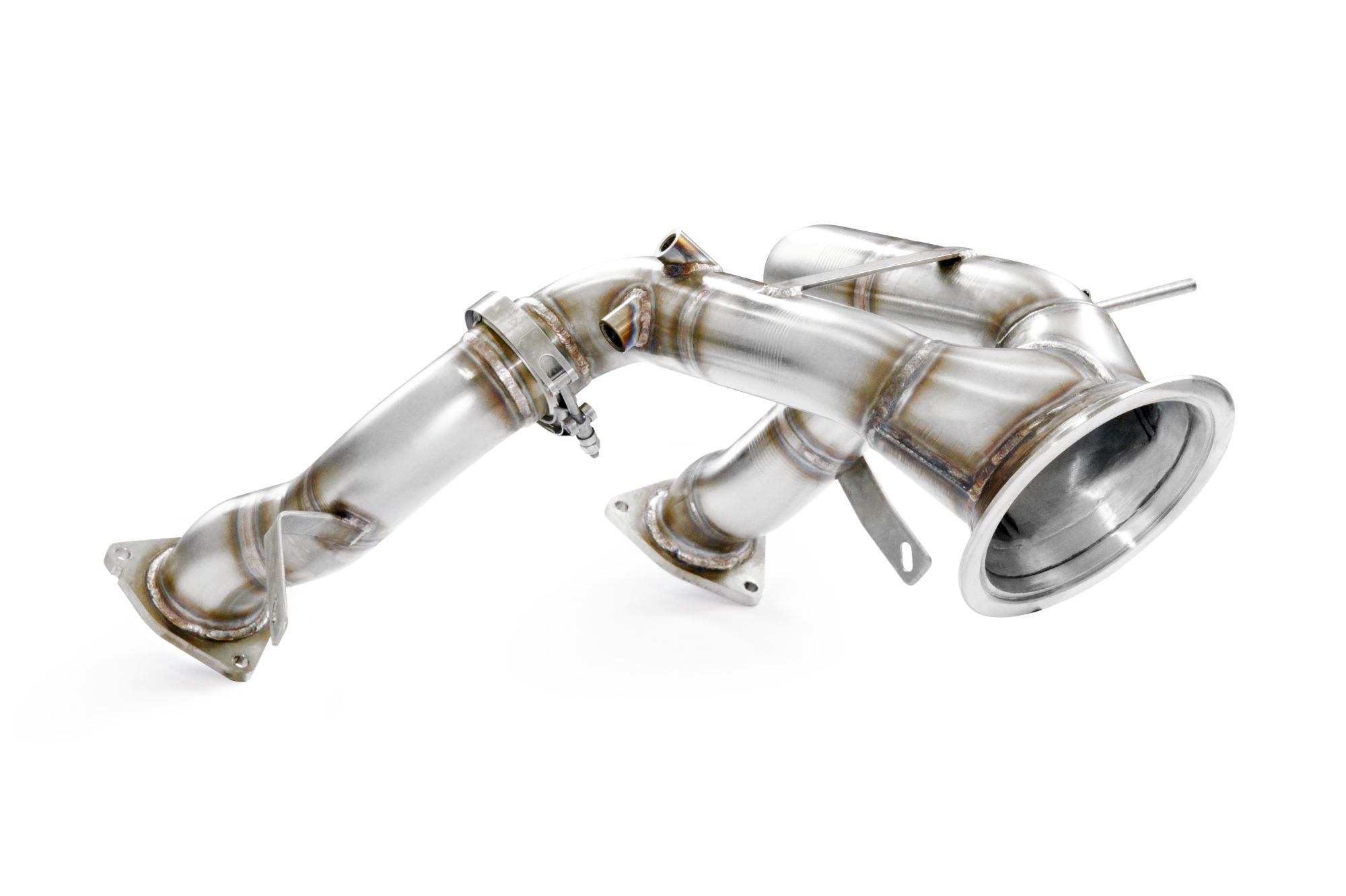 Downpipe right - left (Replaces catalytic) (Left / Right Hand Drive)