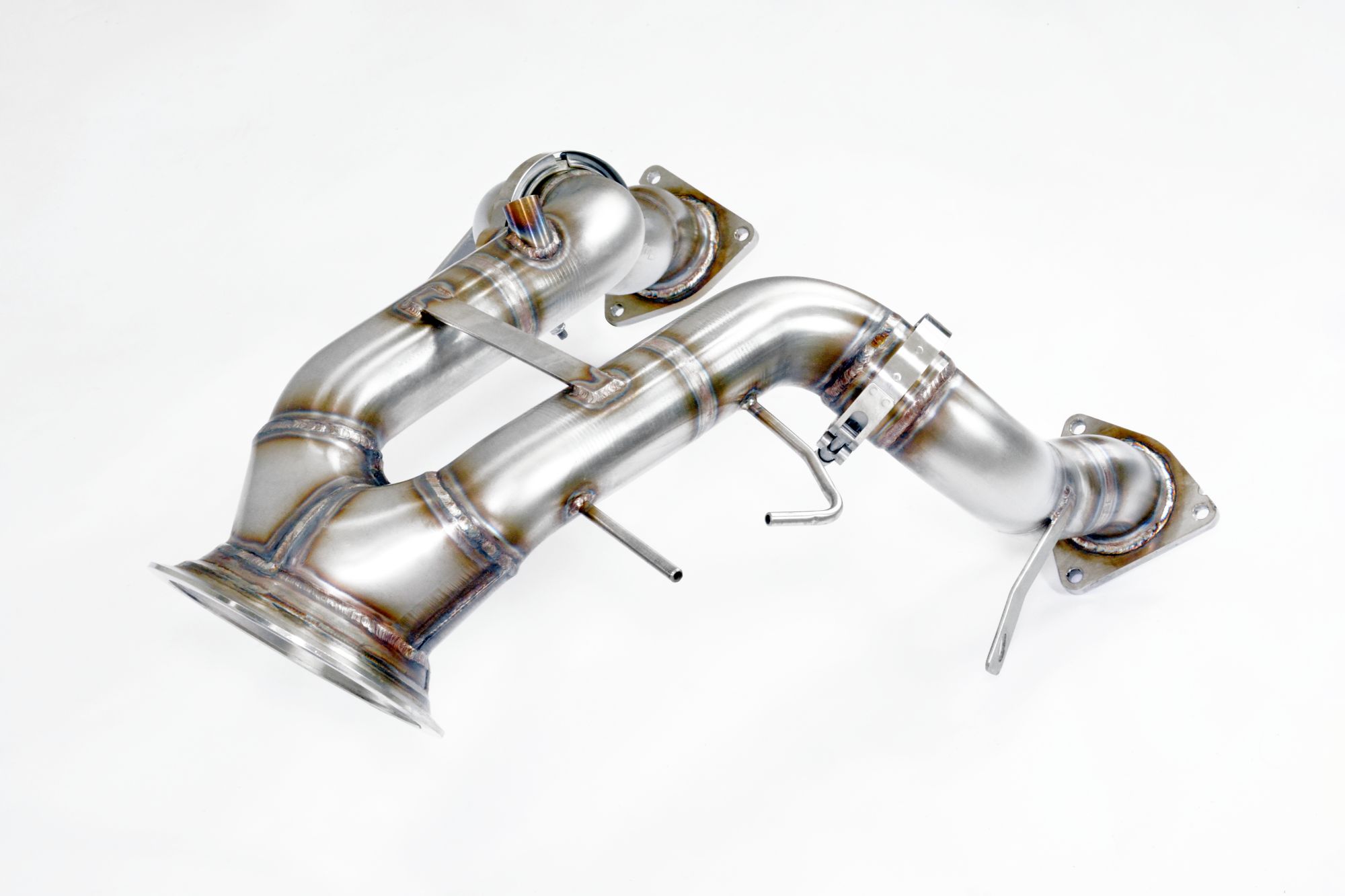 Downpipe right - left (Replaces catalytic) (Left / Right Hand Drive)