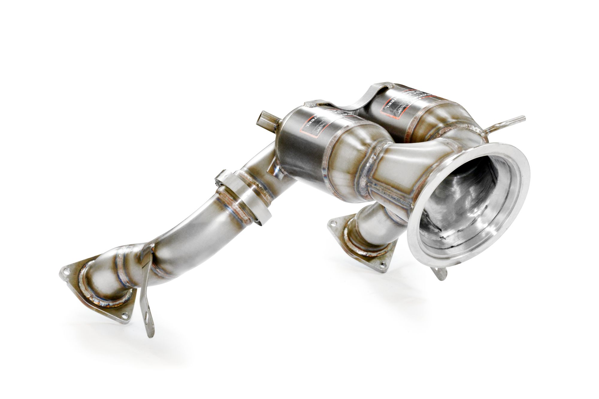 Downpipe + catalizzatore metallico destro - sinistro (Guida a destra / sinistra)