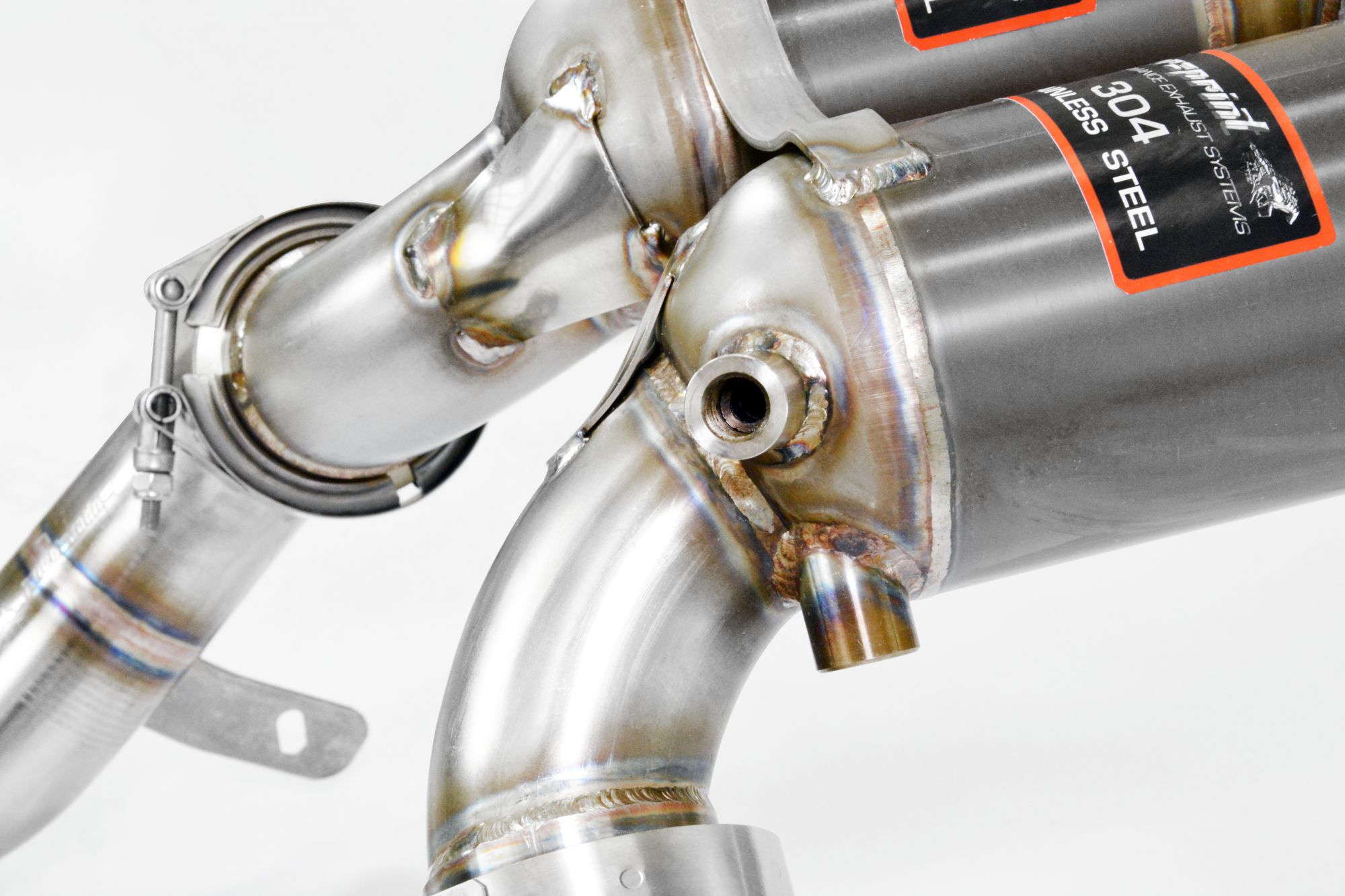 Downpipe + catalizzatore metallico destro - sinistro (Guida a destra / sinistra)