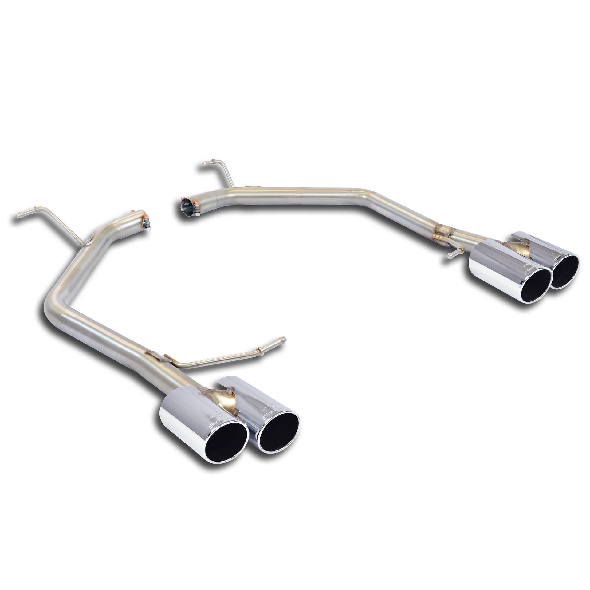 Rear pipes RightOO80 - LeftOO80 (Muffler delete)
