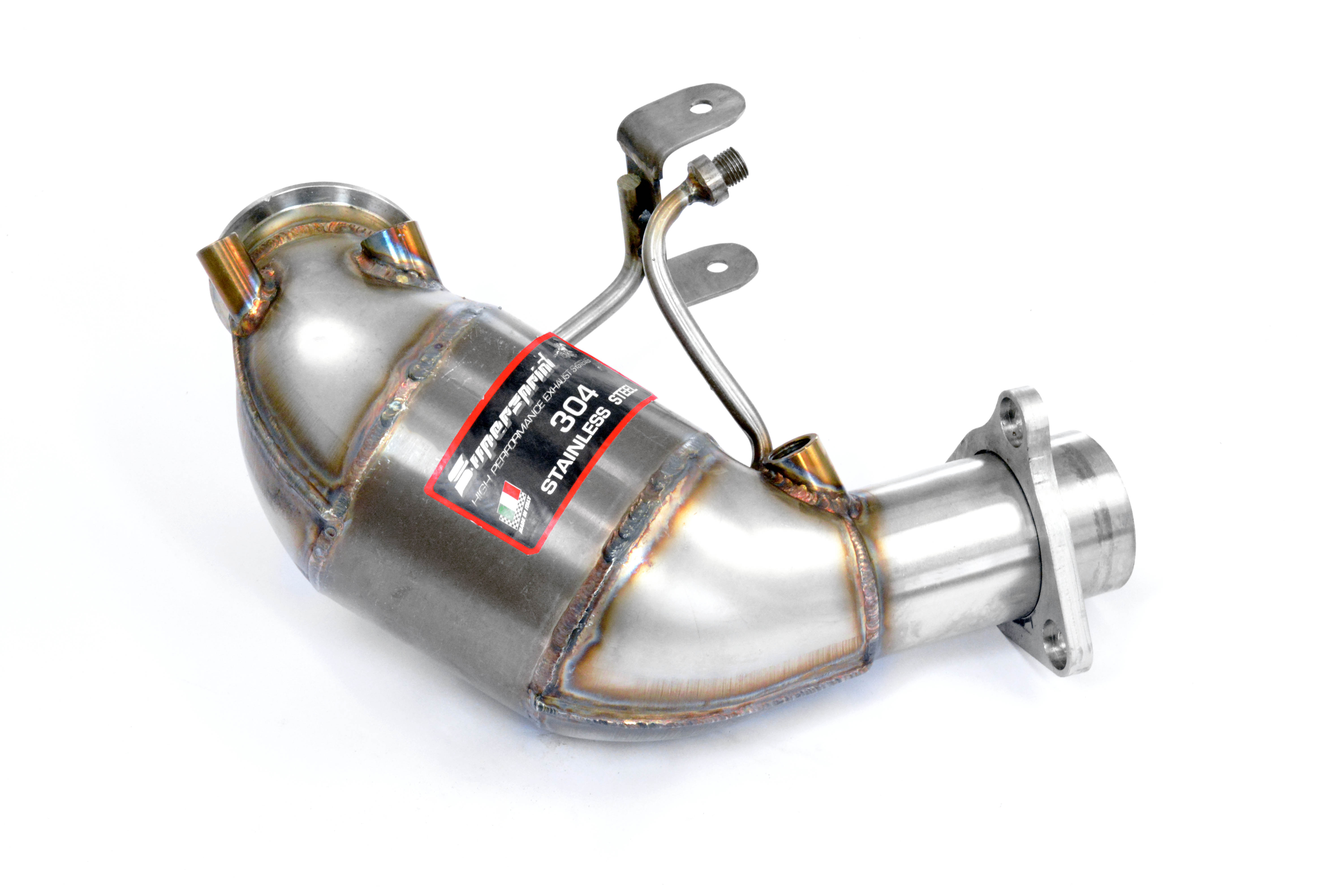 Front Metallic catalytic converter Right - Left 100 CPSI  