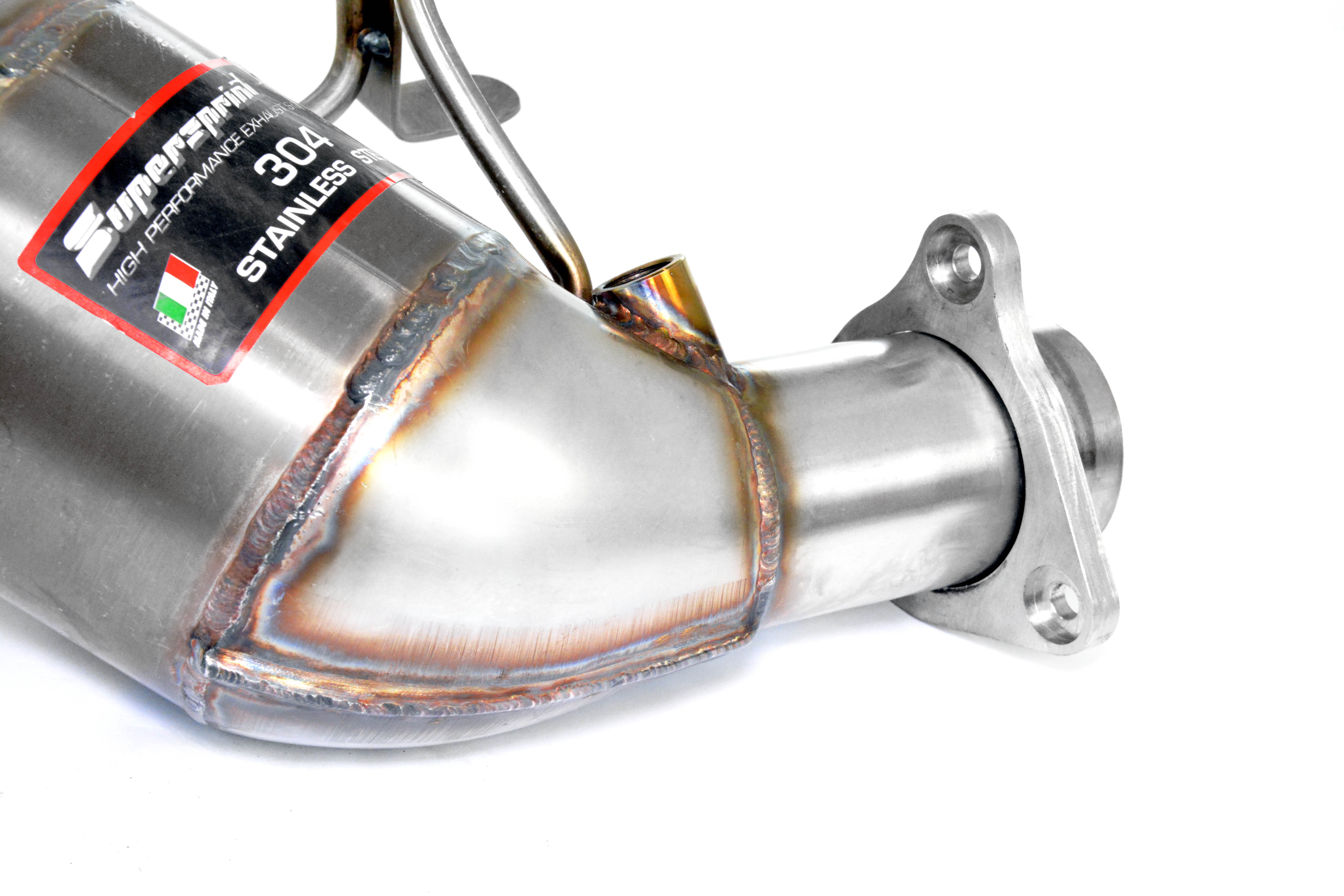 Catalizzatore metallico destro - sinistro 100 CPSI 