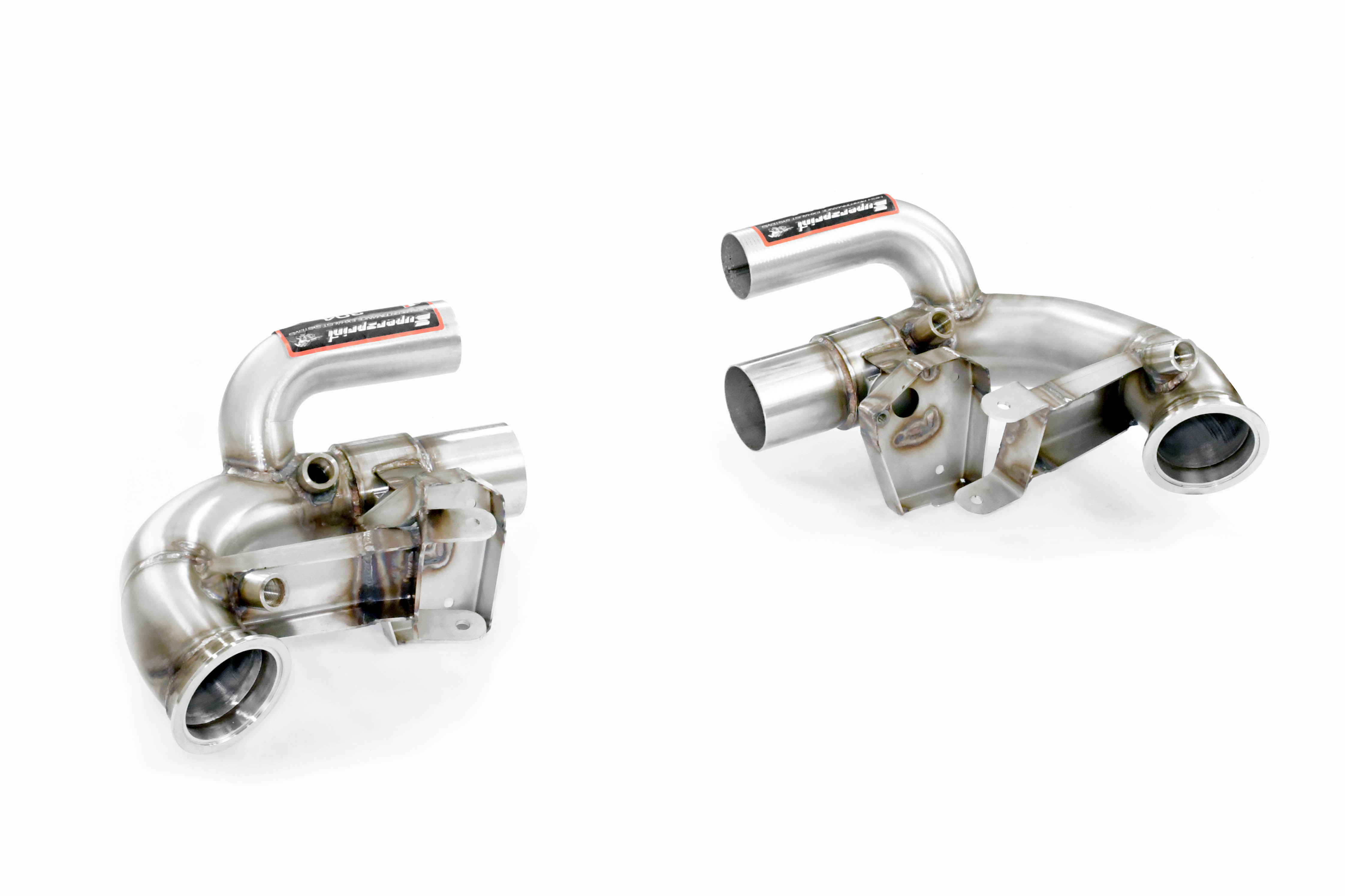 Front pipes kit Right - Left (Replaces catalytic converter + GPF) with valve