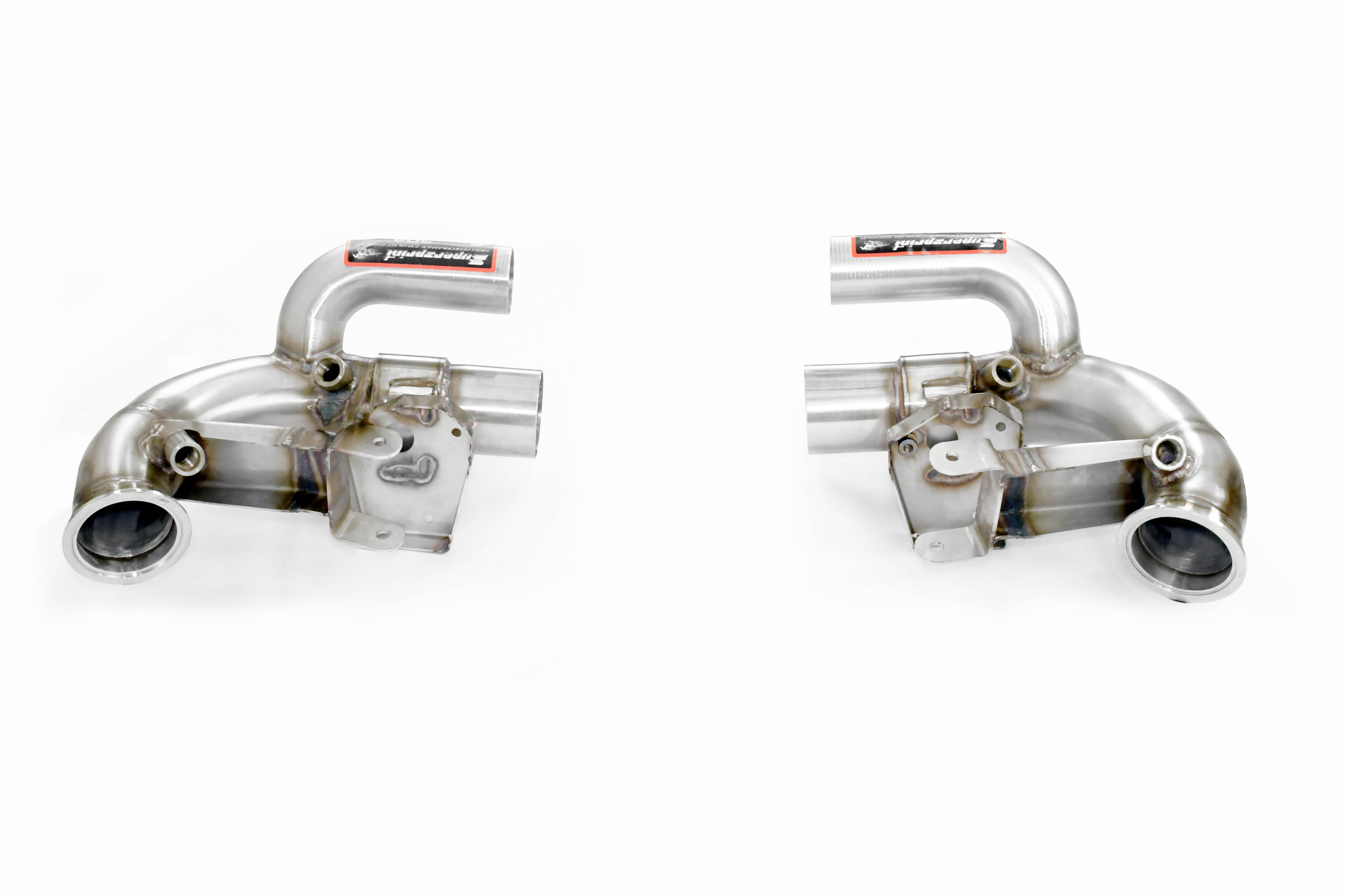 Front pipes kit Right - Left (Replaces catalytic converter + GPF) with valve