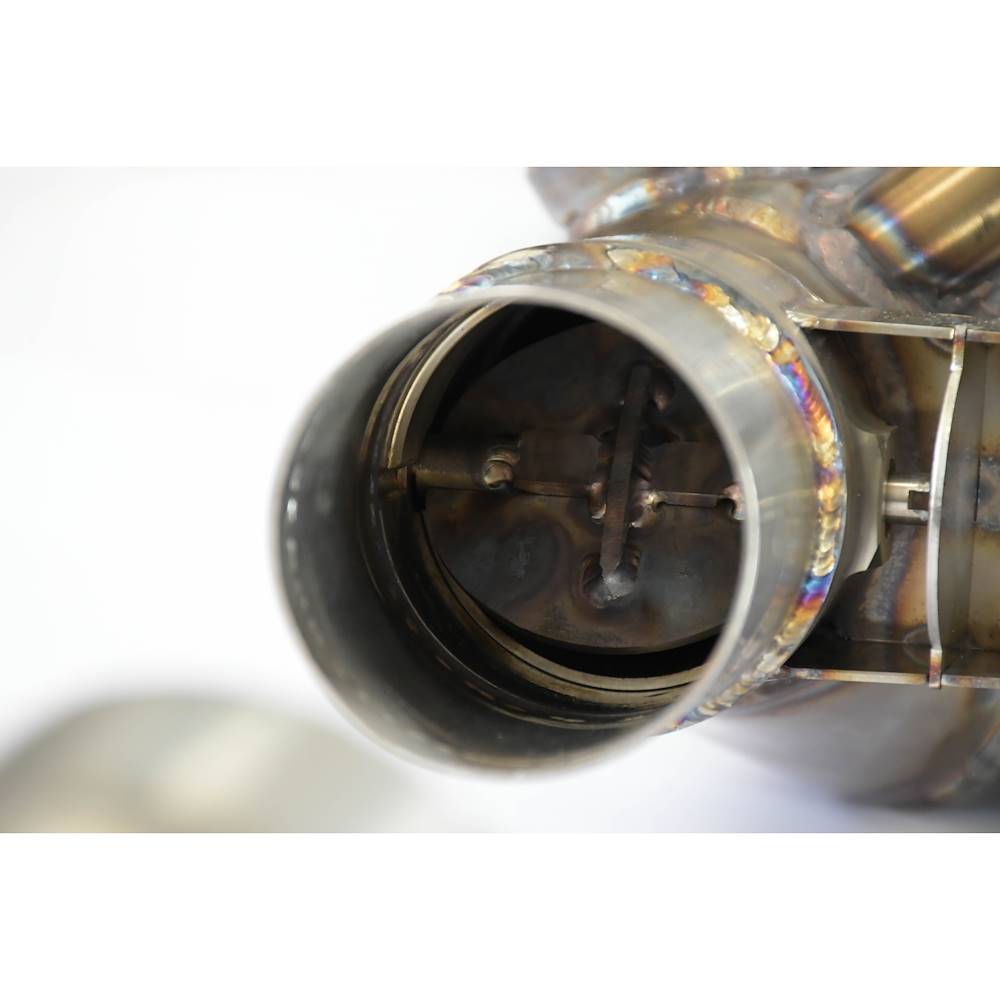 Catalizzatore metallico destro - sinistro 100 CPSI con valvola