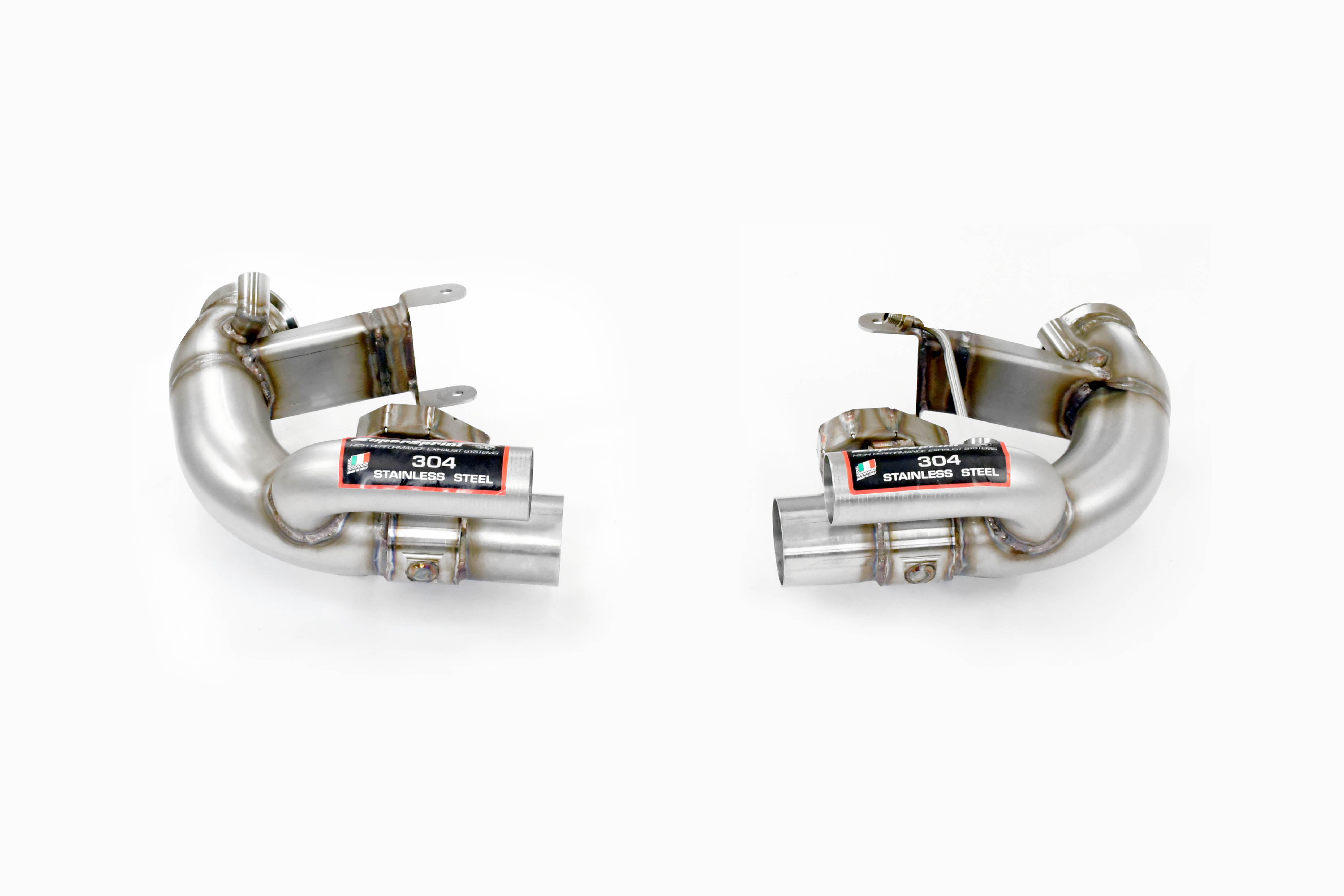 Kit tubi anteriori Destro - Sinistro<br>(Elimina catalizzatore + GPF) con valvola